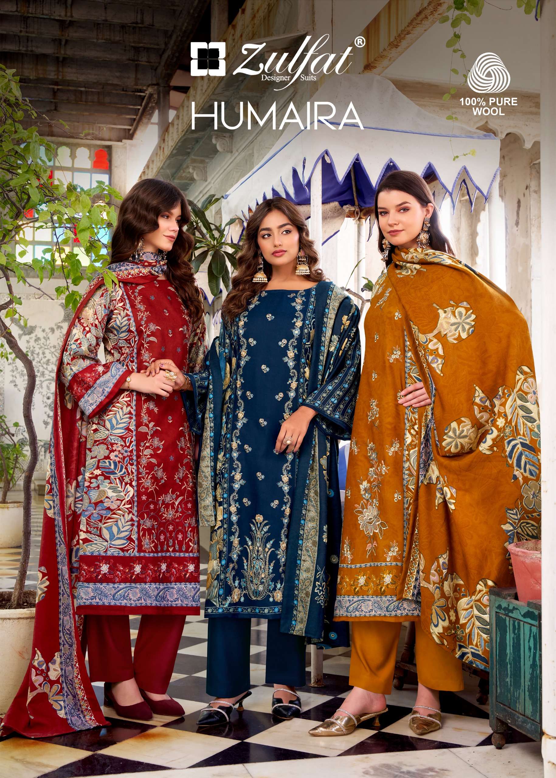 ZULFAT DESIGNER SUITS HUMAIRA