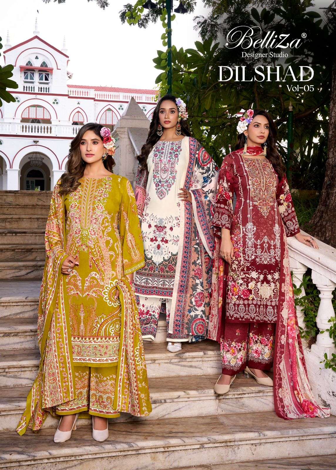 BELLIZA DESIGNER STUDIO DILSHAD VOL 5 