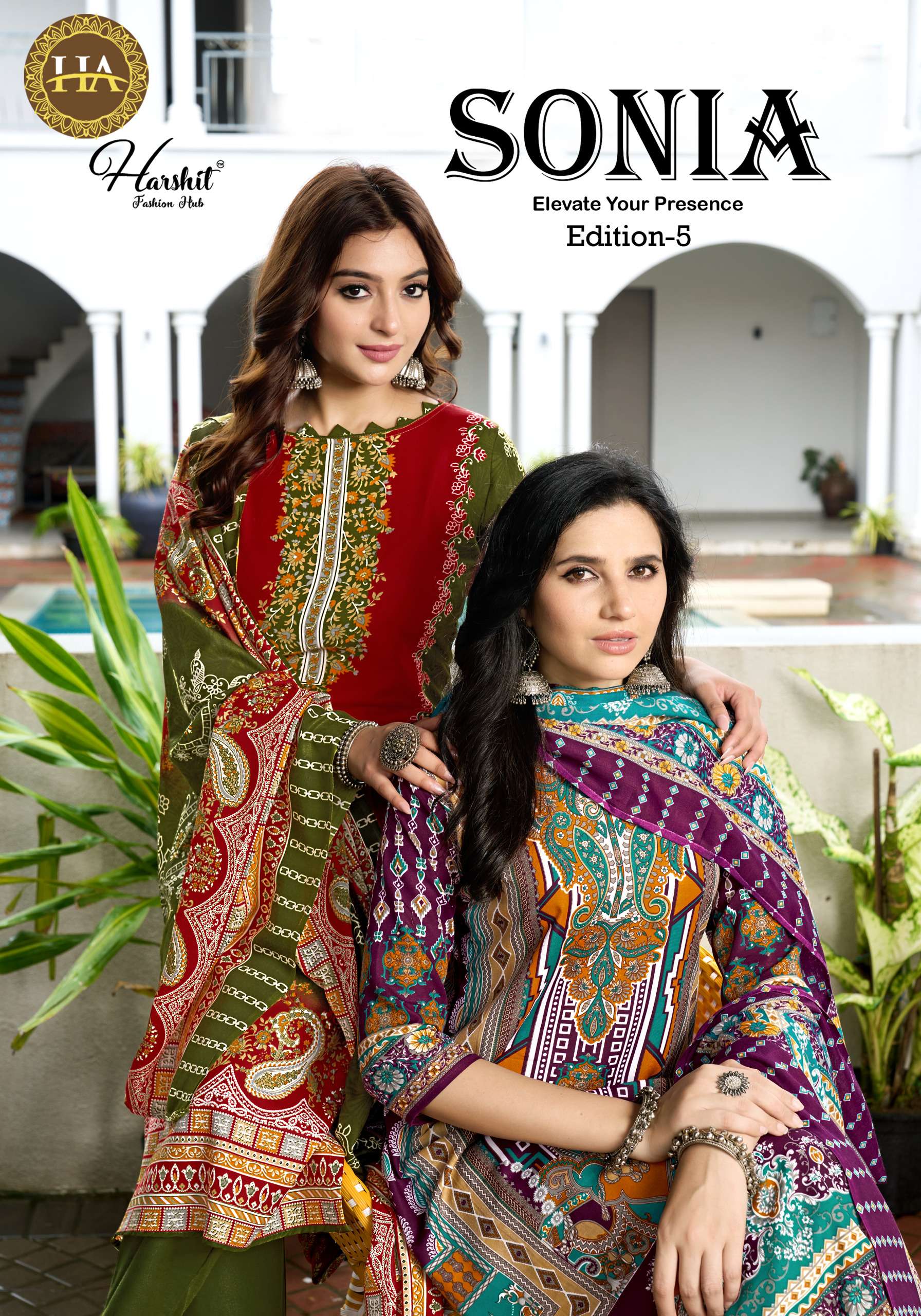 HARSHIT FASHION HUB SONIA VOL 5 