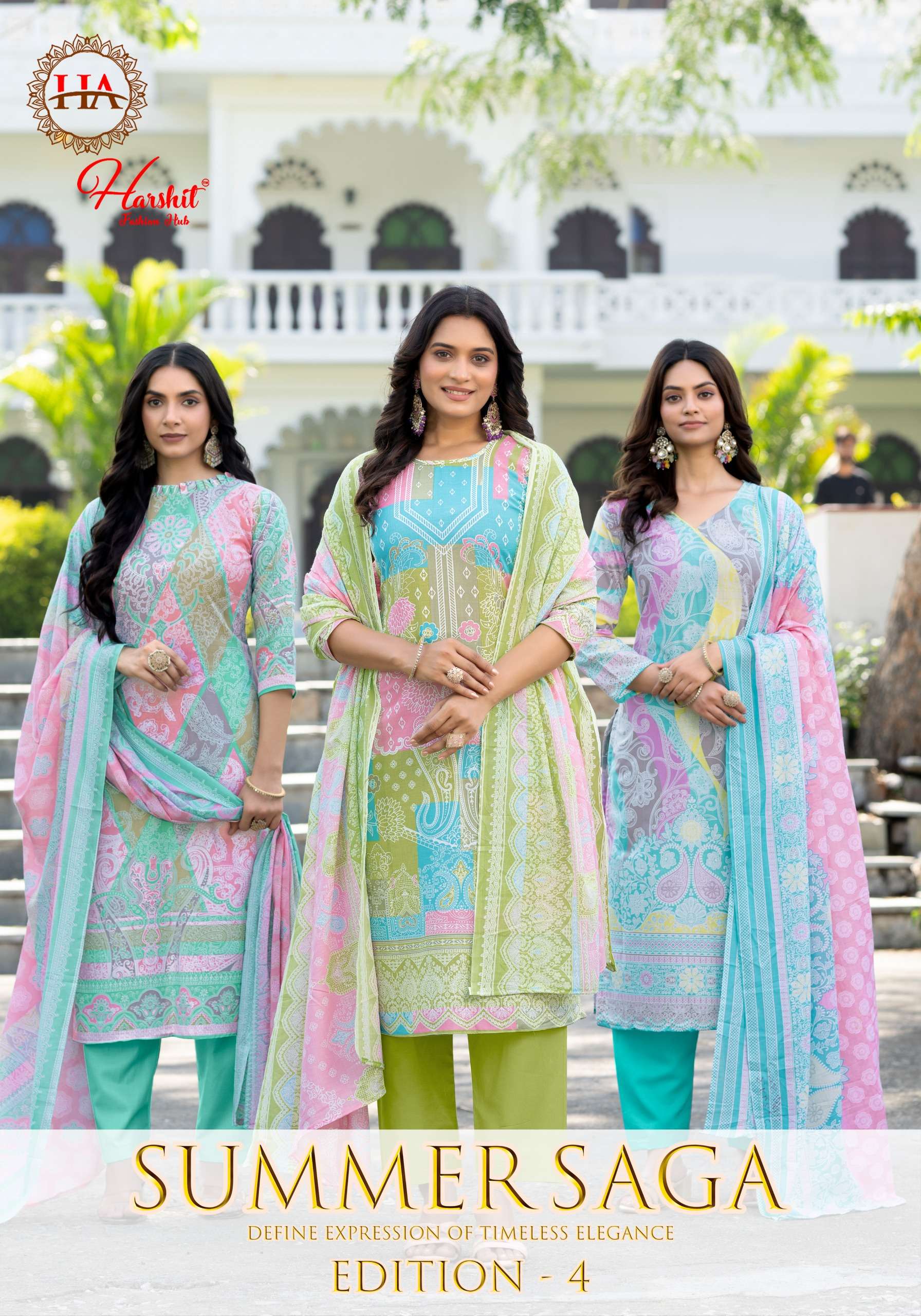 HARSHIT FASHION HUB SUMMER SONIA VOL 4