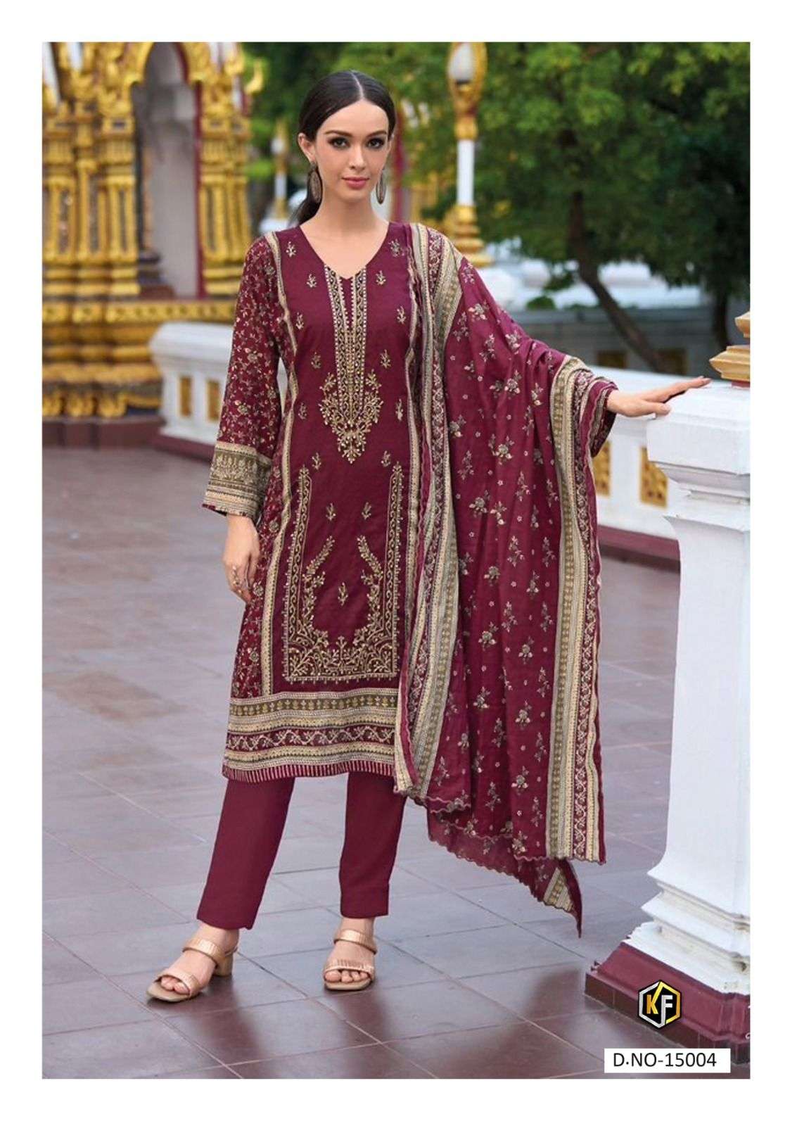 KEVAL FAB K KASHA NX HIT VOL 15 READY MADE COLLECTION 