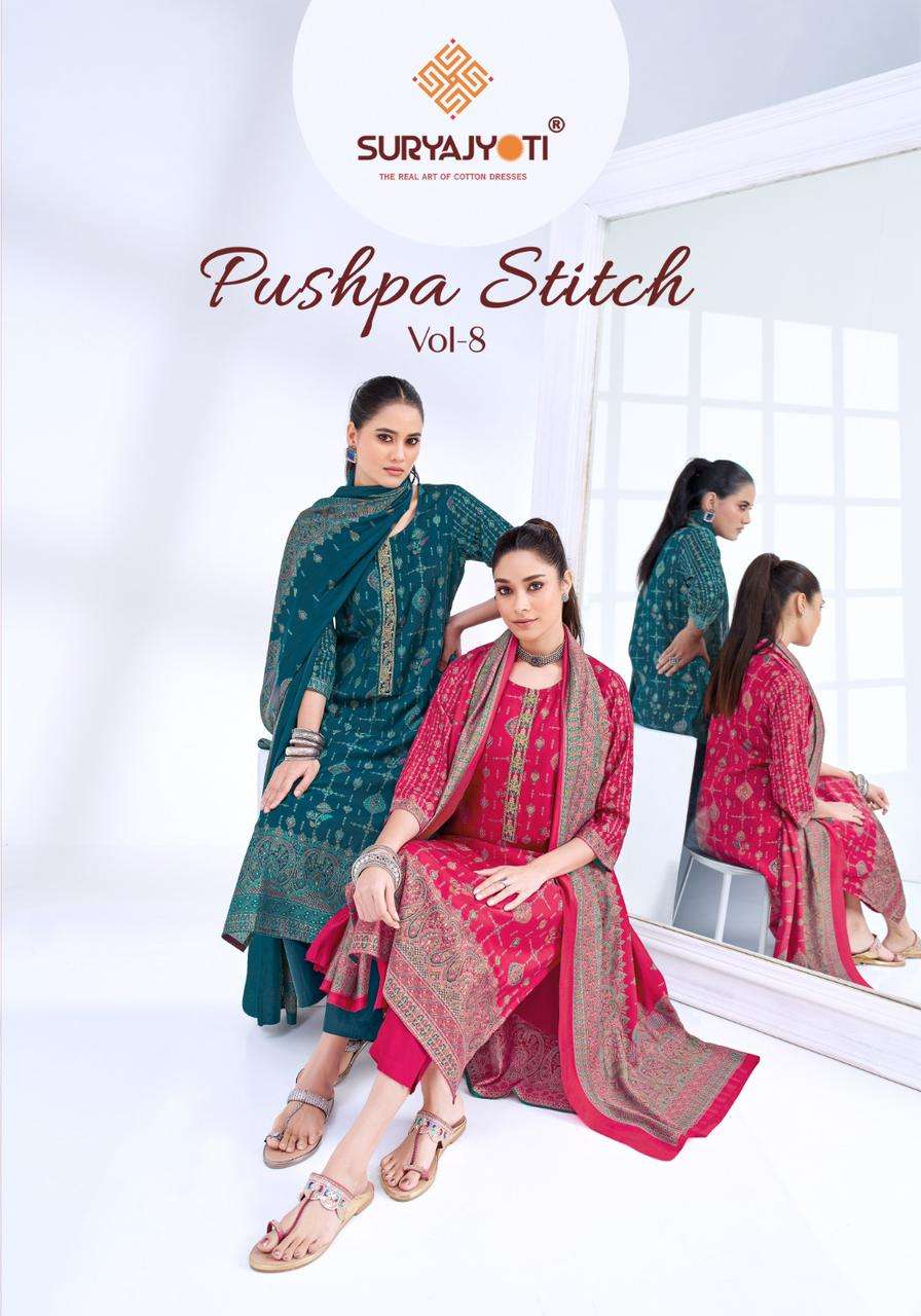 SURYAJYOTI PUSHPA VOL 8 STITCH COLLECTION 