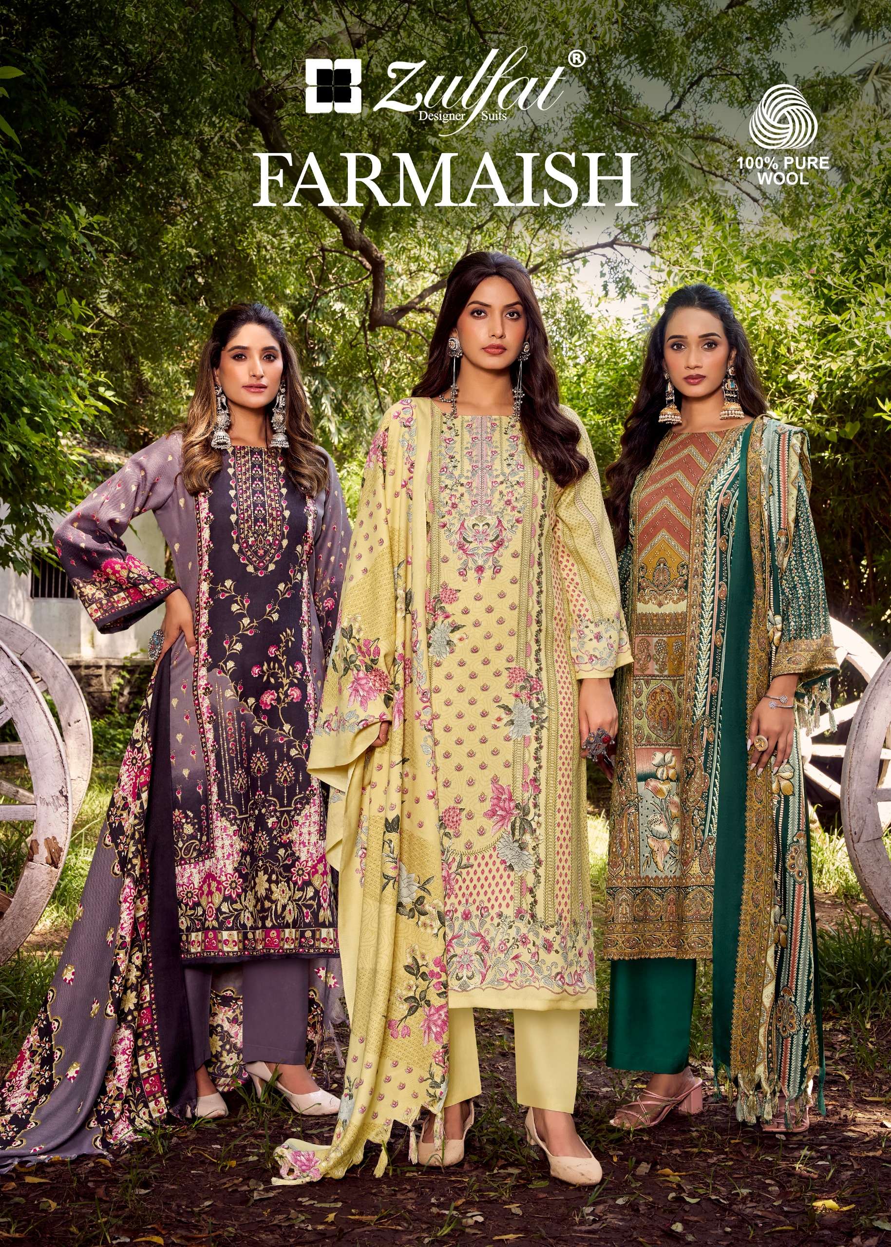 ZULFAT DESIGNER SUITS FARMAISH