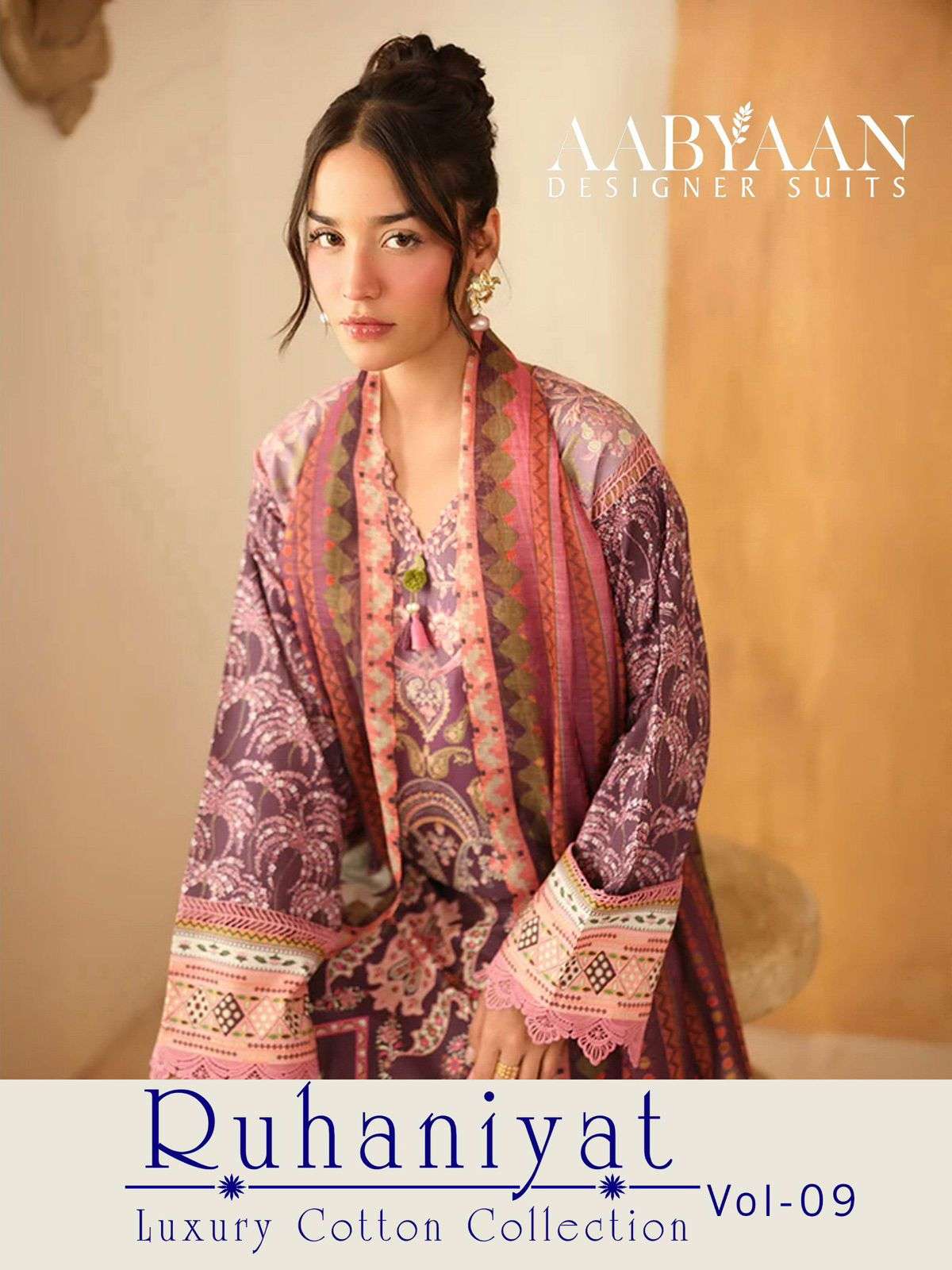 AABYAAN DESIGNER SUIT RUHANIYAT VOL 9 
