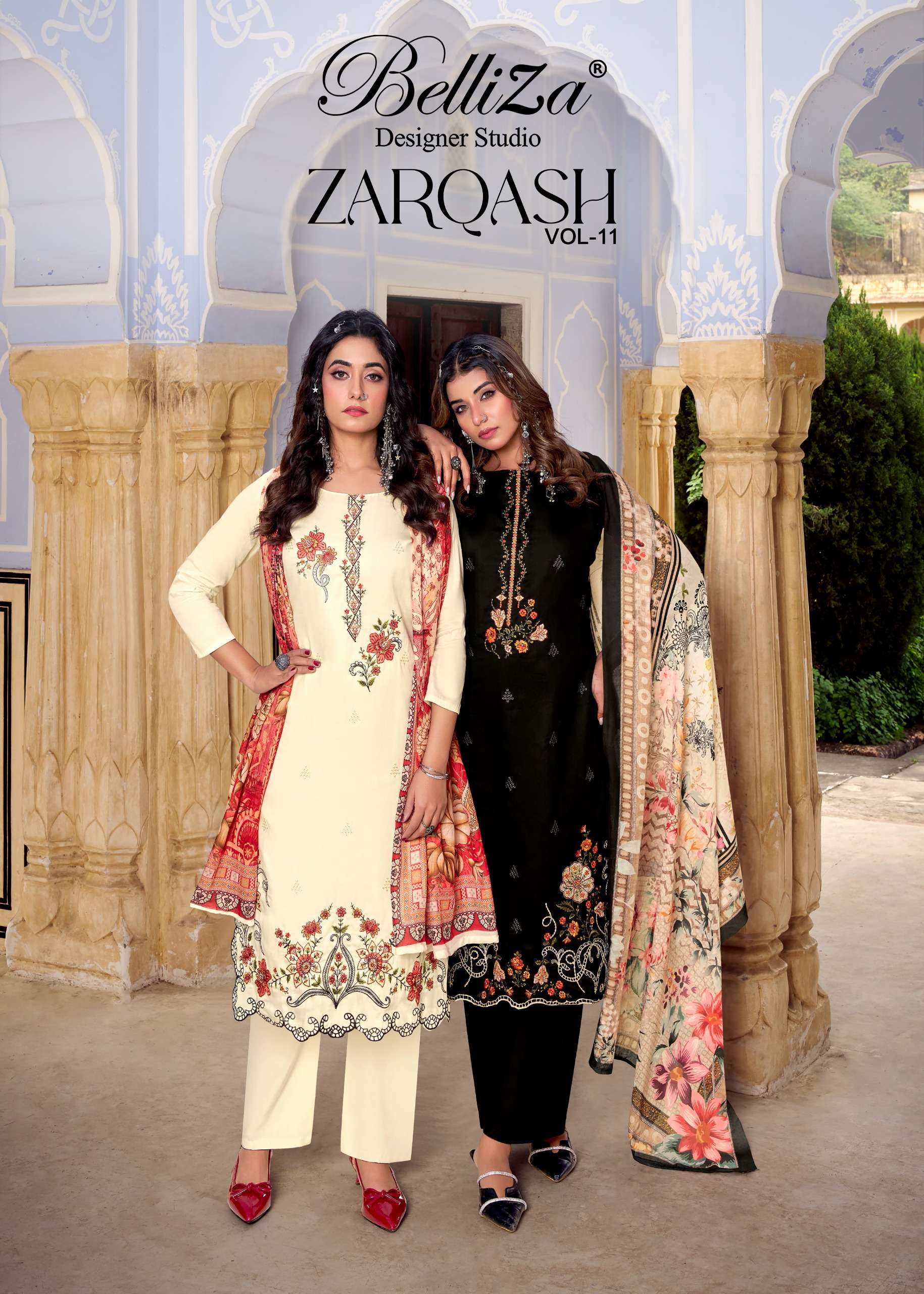 BELLIZA DESIGNER STUDIO ZARQASH VOL 11