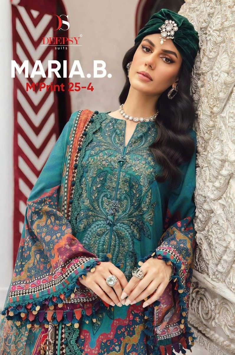 DEEPSY SUITS MARIA B M PRINTS 25 VOL 4