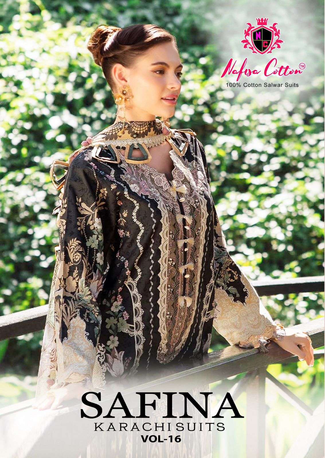 NAFISA COTTON SAFINA KARACHI SUITS VOL 16 