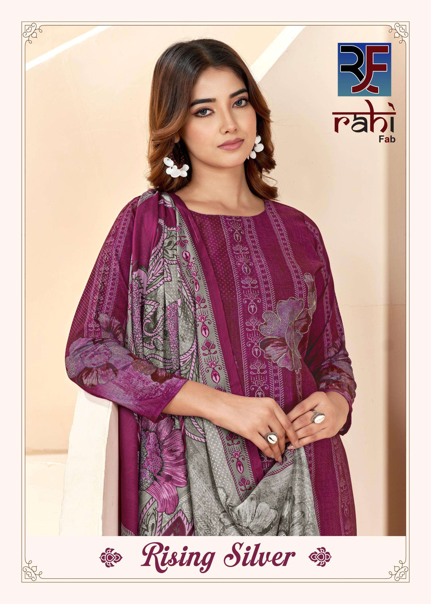 RAHI FAB RISING SILVER READY MADE COLLECTION 