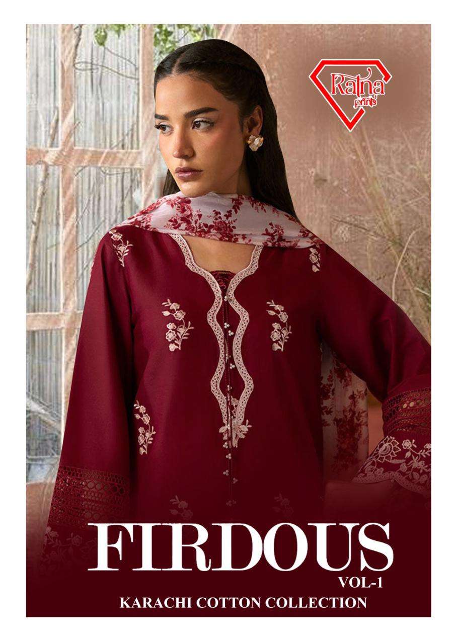 RATNA PRINTS FIRDOUS VOL 1 