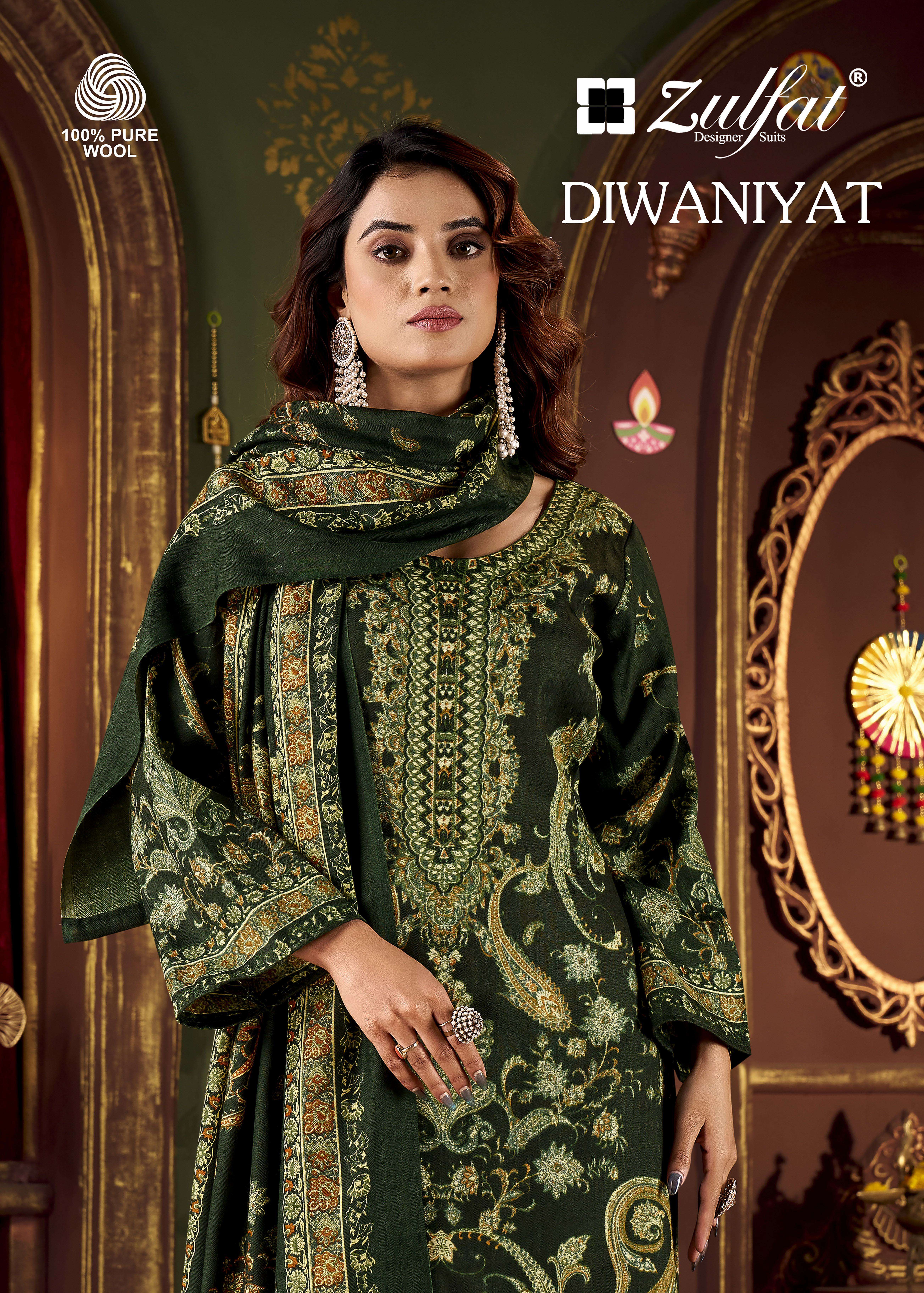 ZULFAT DESIGNER SUITS DIWANIYAT 