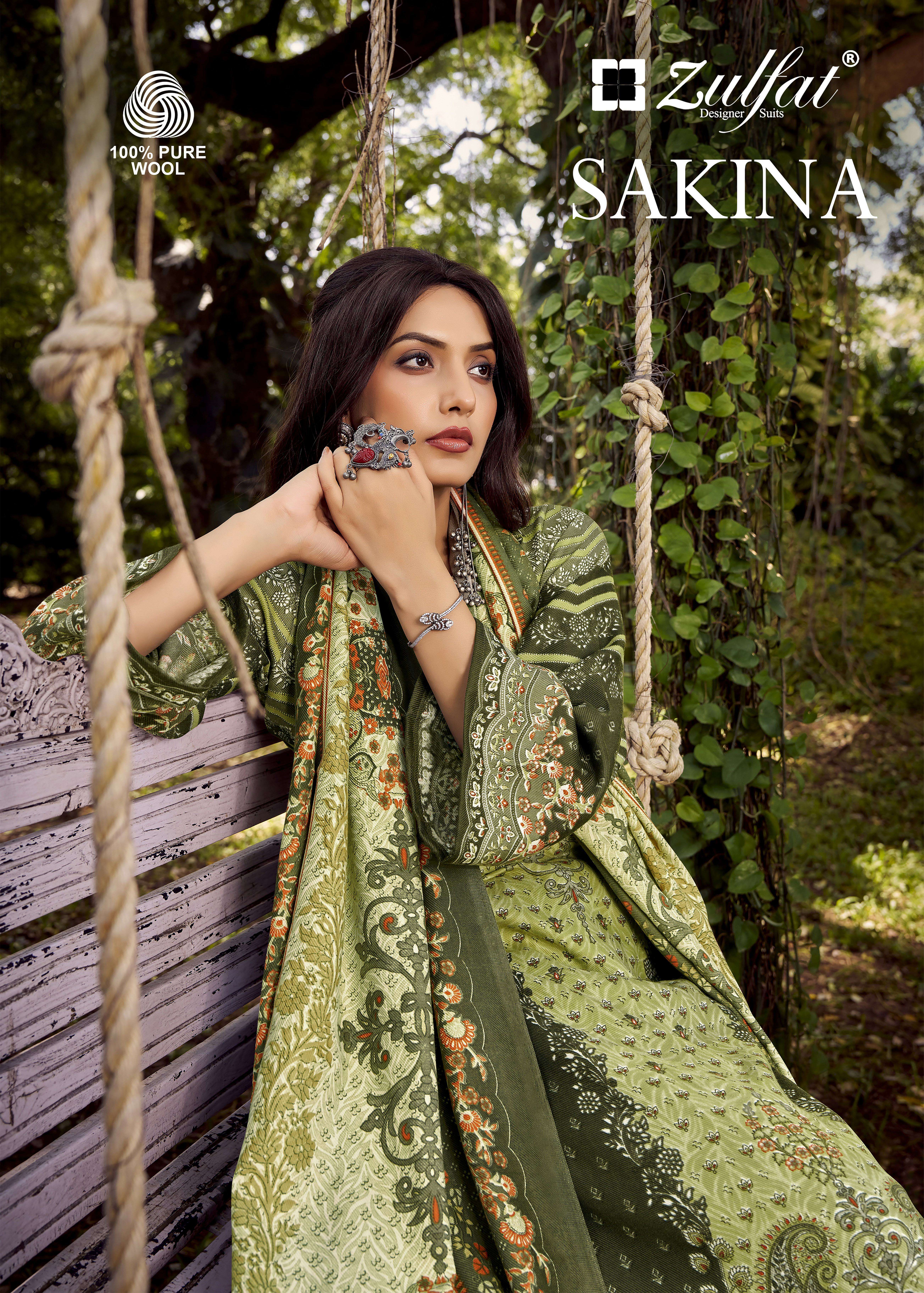 ZULFAT DESIGNER SUITS SAKINA
