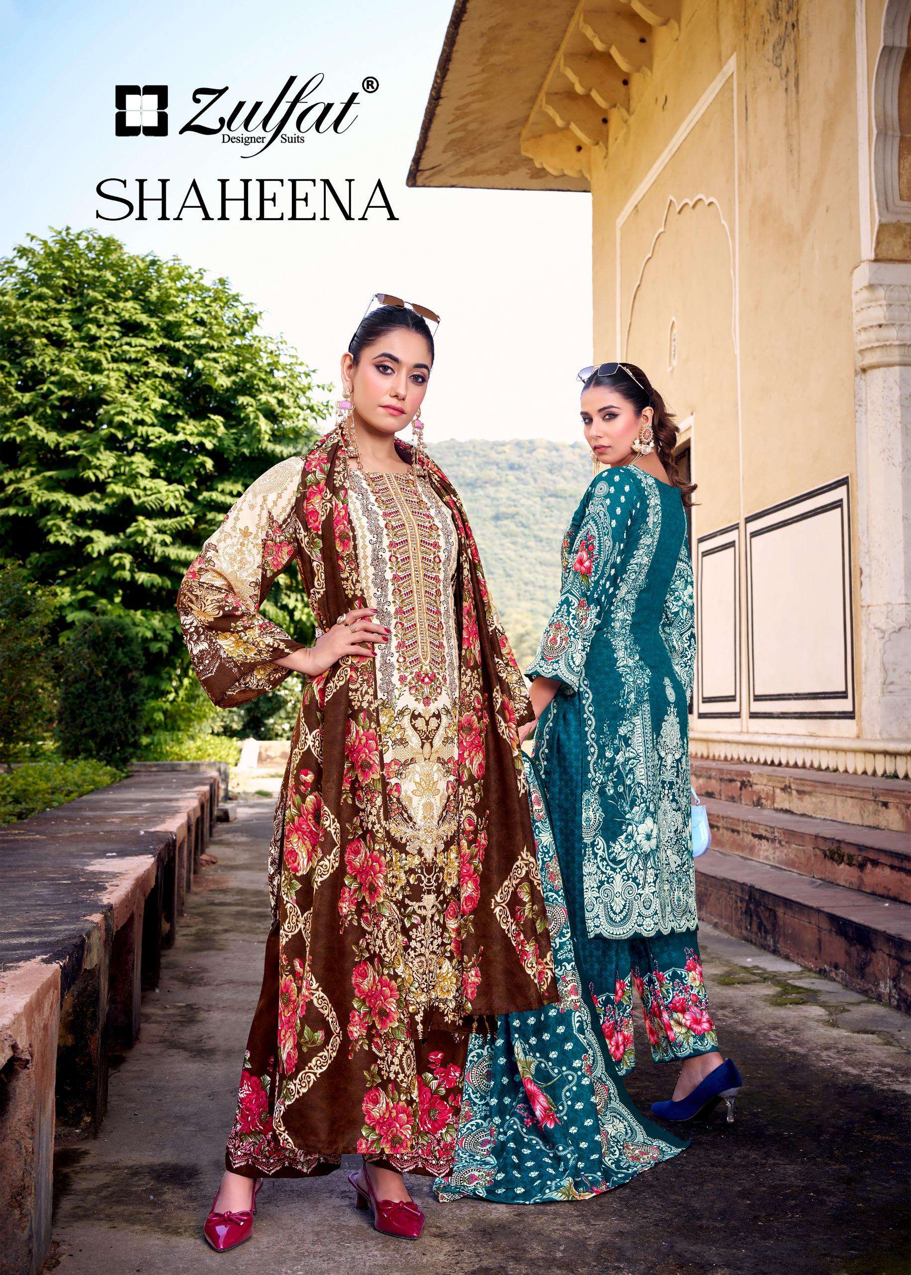 ZULFAT DESIGNER SUITS SHAHEENA