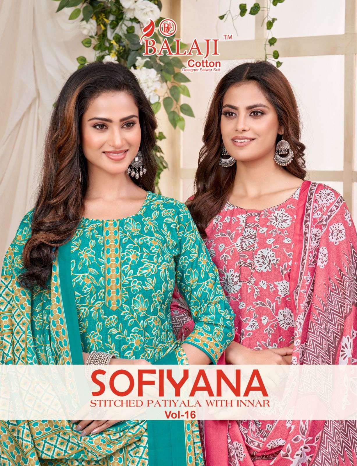 BALAJI COTTON SOFIYANA VOL 16 READY MADE COTTON SUIT