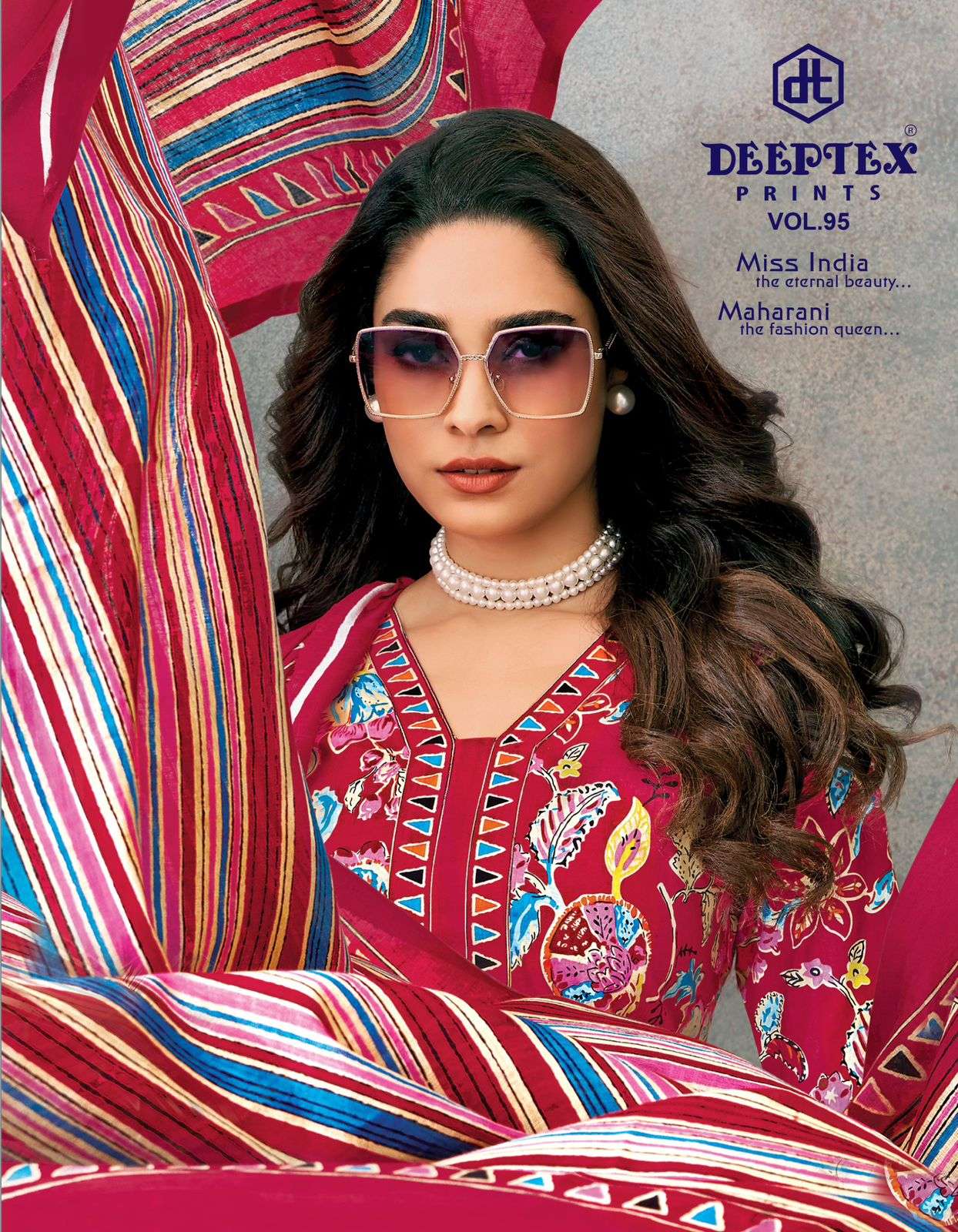 DEEPTEX PRINTS MISS INDIA VOL 95