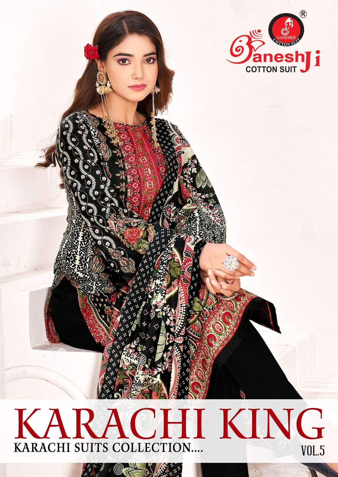 GANESHJI COTTON SUIT KARACHI KING VOL 5 