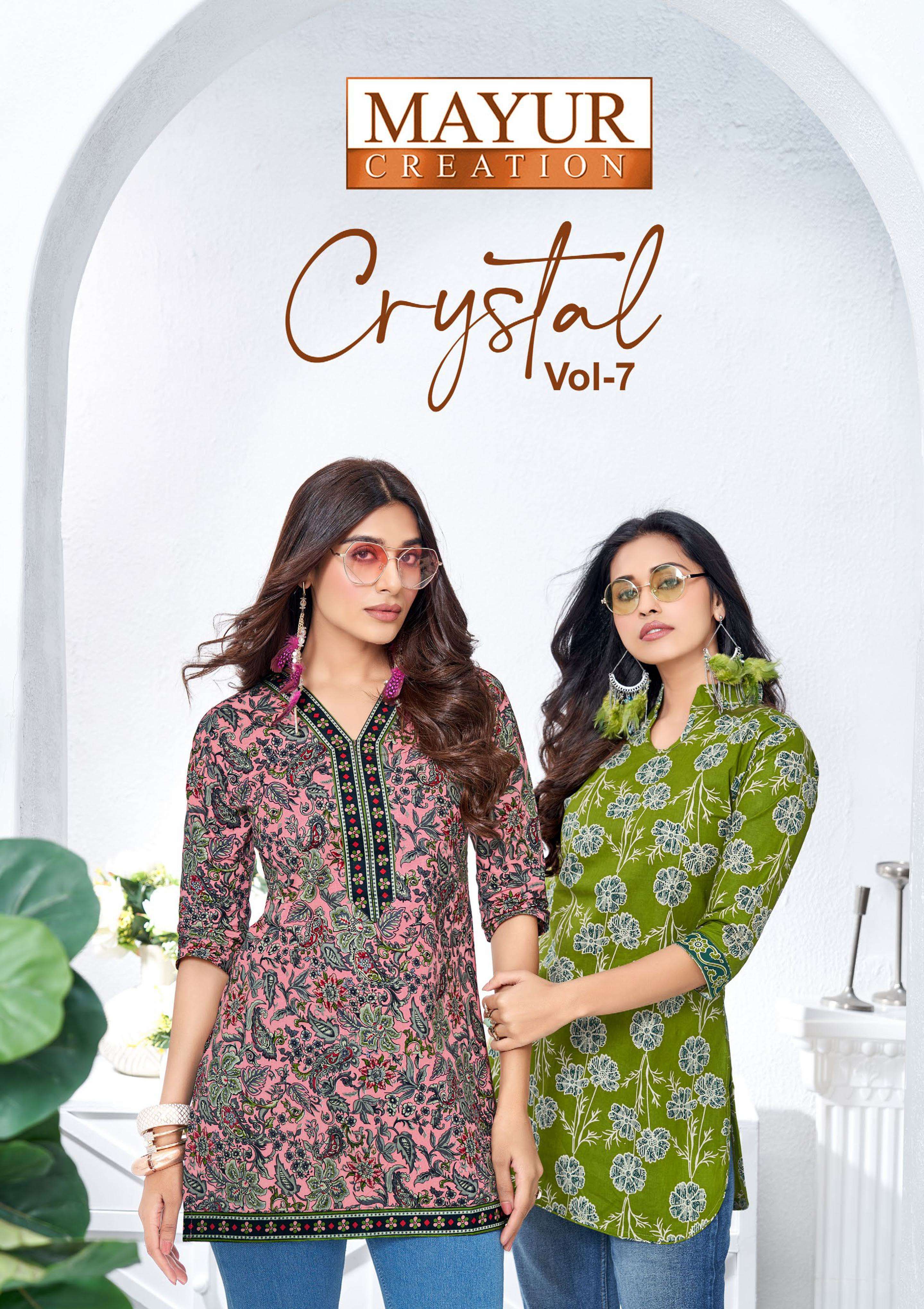 MAYUR CREATION CRYSTAL VOL 7