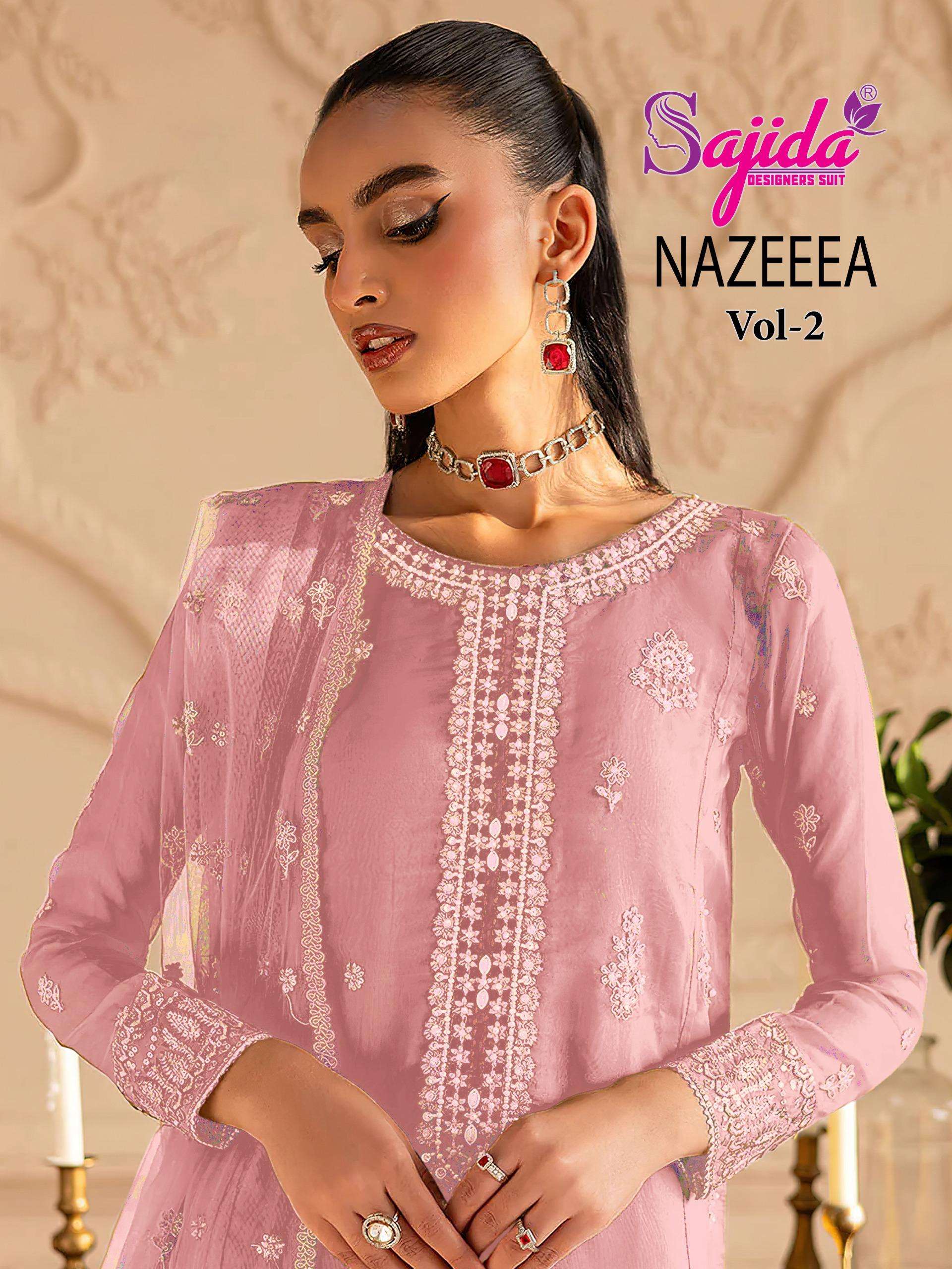 SAJIDA DESIGNER NAZEEEA VOL 2