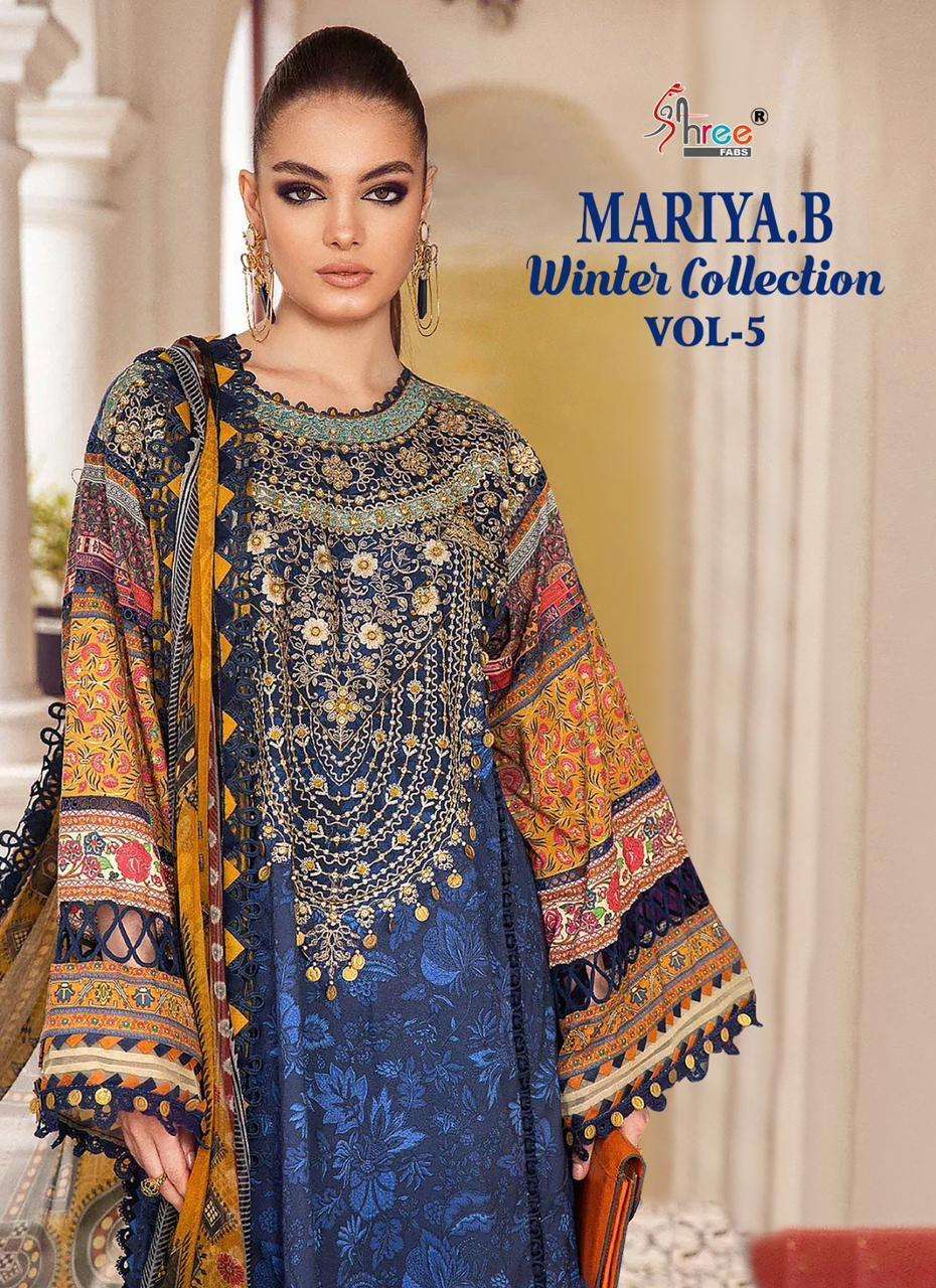 SHREE FABS MARIA B WINTER COLLECTION VOL 5