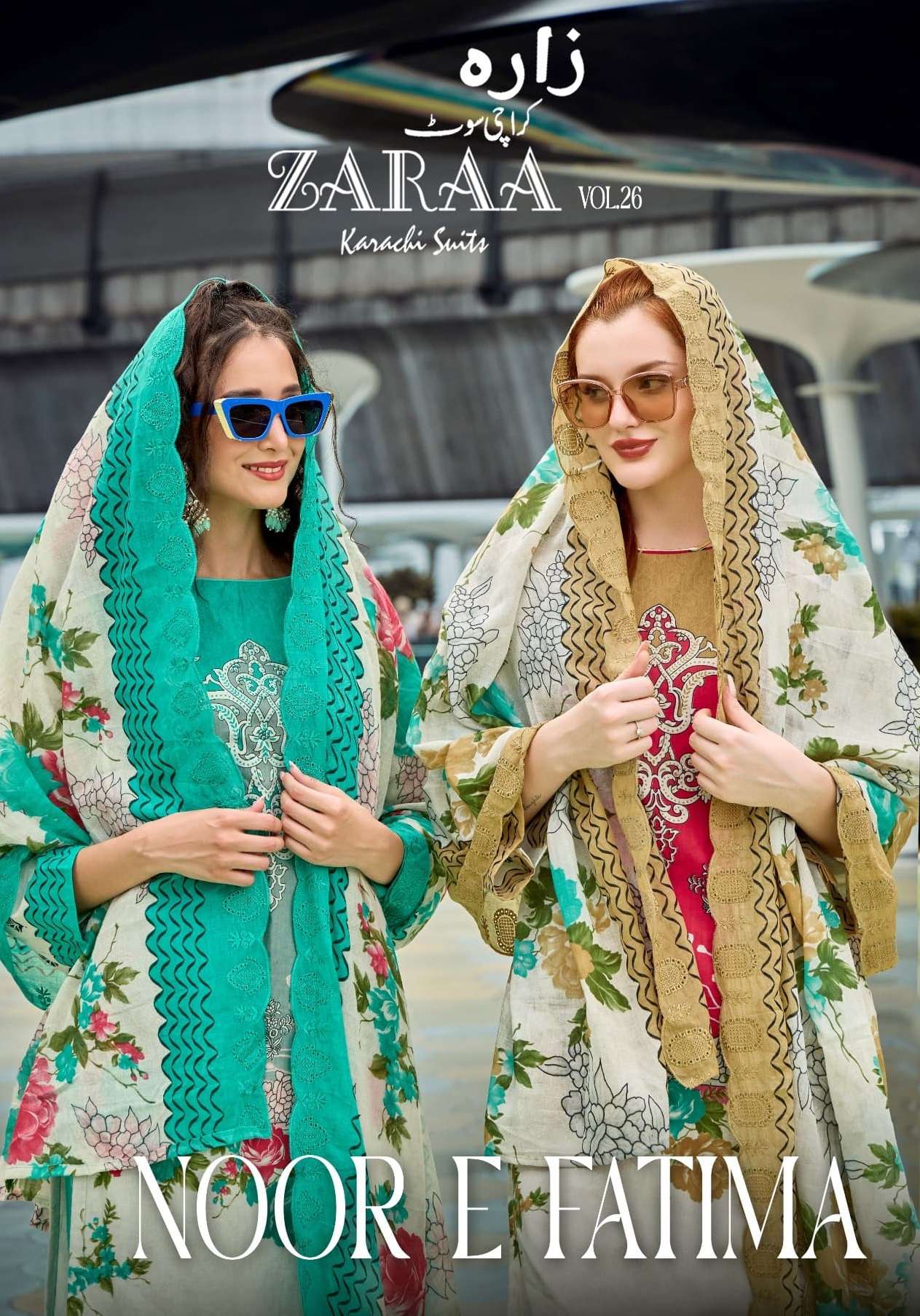 ZARAA KARACHI SUITS NOOR E FATIMA