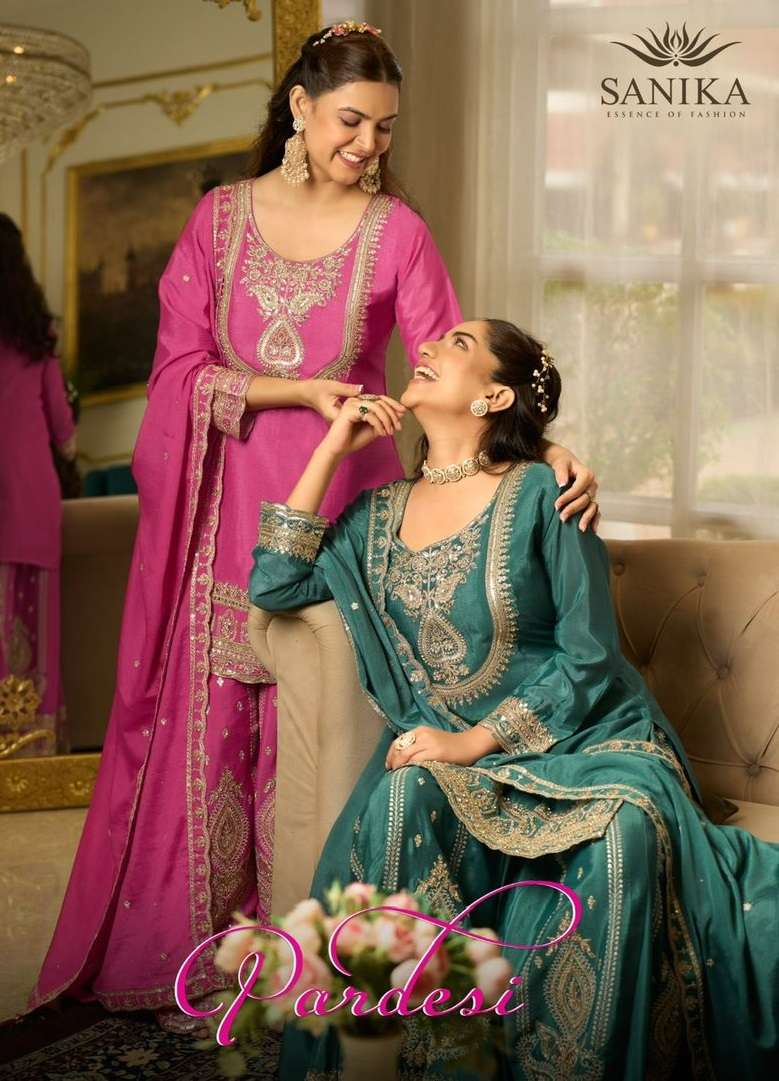 ️SANIKA FASHION ANMOL HEAVY ELEGANT DESIGNER WEDDING WEAR SUIT