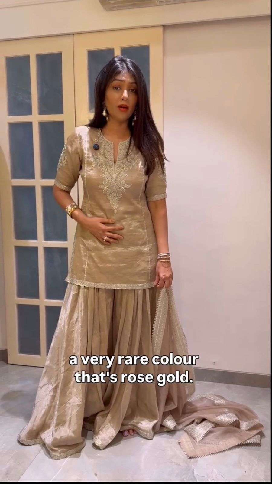 BE 443 HEAVY PREETY LOOK DESIGNER PARTY WEAR LADIES SHARARA SUIT