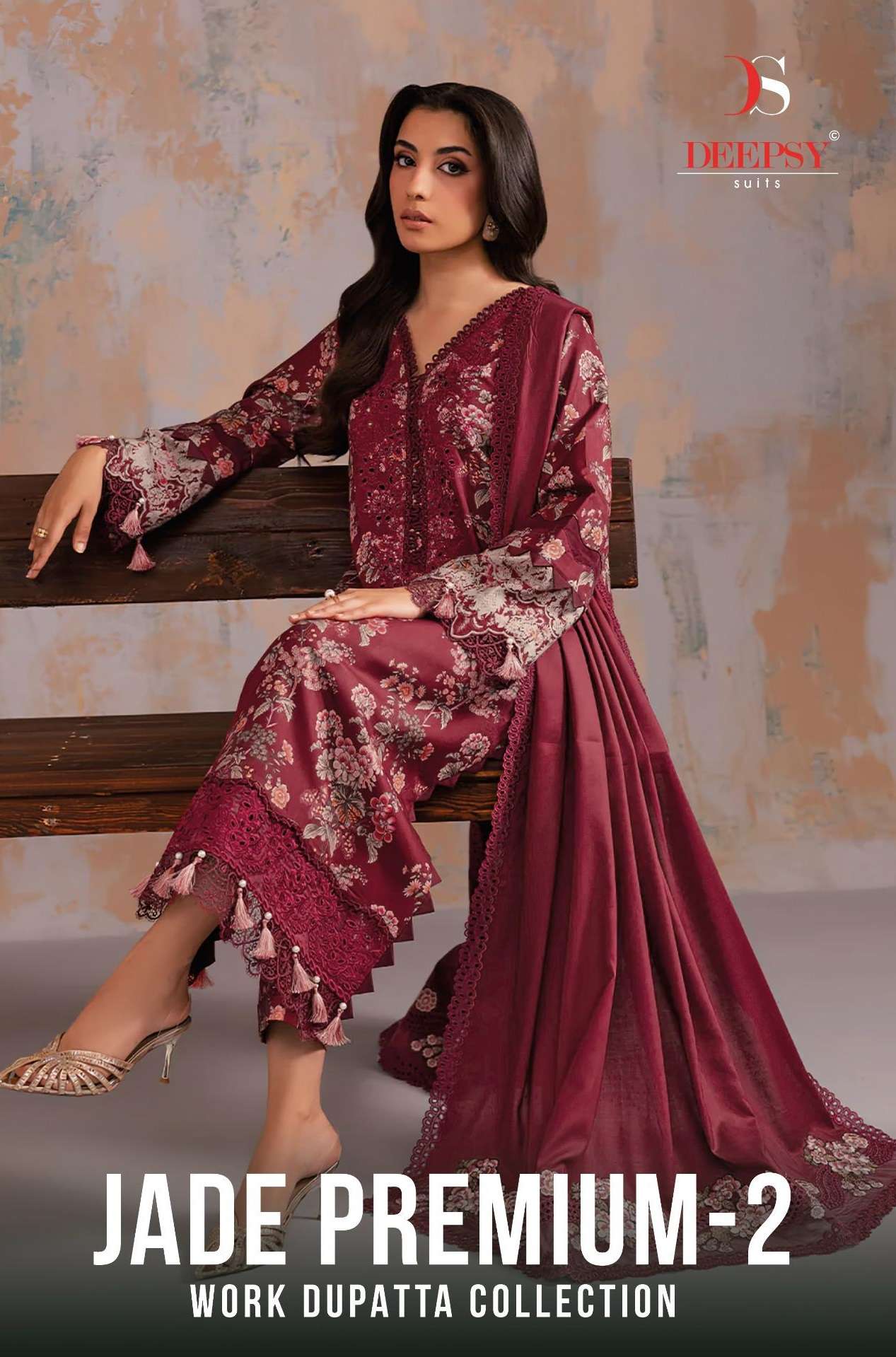DEEPSY SUITS JADE PREMIUM VOL 2 VISCOSE EMBROIDERY DESIGNER WORK SALWAR KAMEEZ 