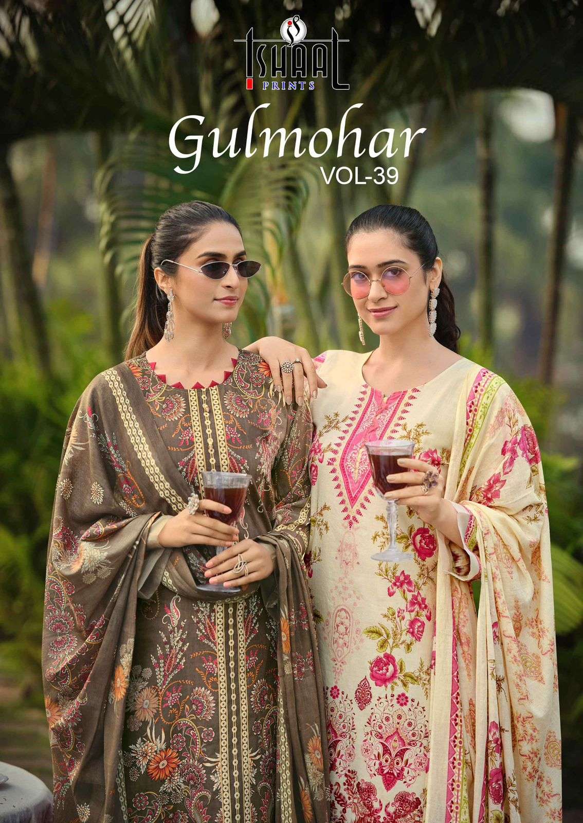 ISHAAL PRINTS GULMOHAR VOL 39 LAWN COTTON DIGITAL PRINTS SALWAR SUIT