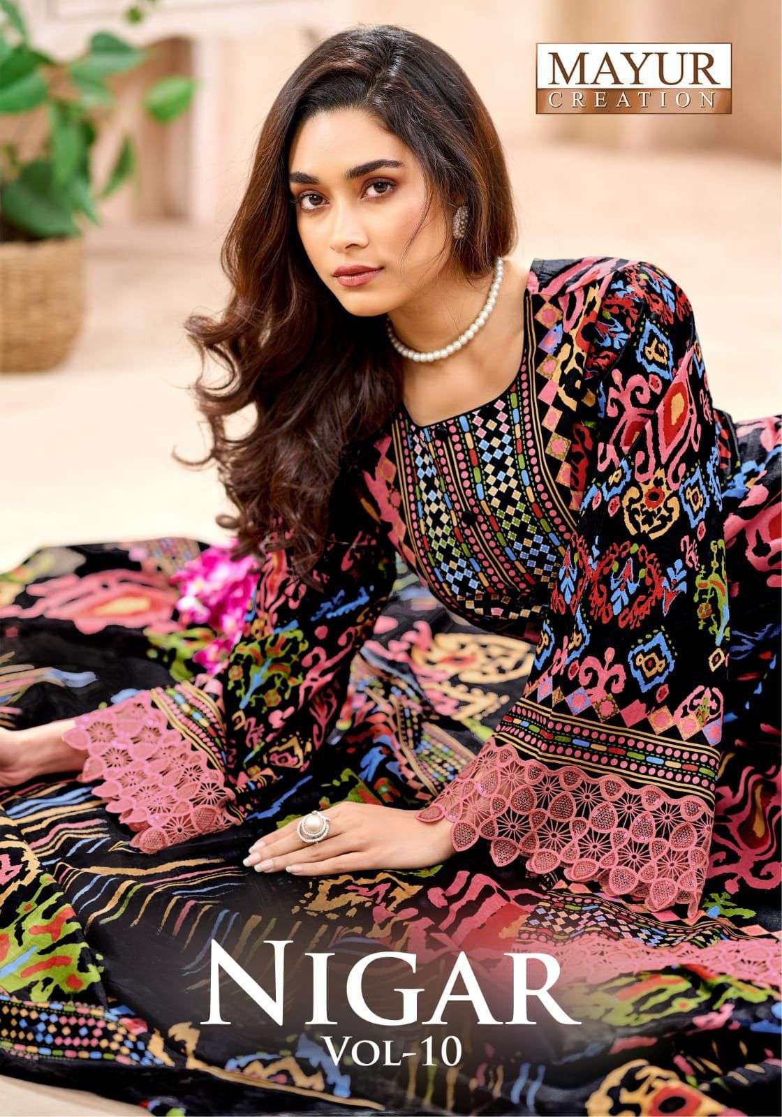 MAYUR CREATION NIGAR VOL 10 COTTON DIGITAL KARACHI STYLE PRINT SALWAR SUIT