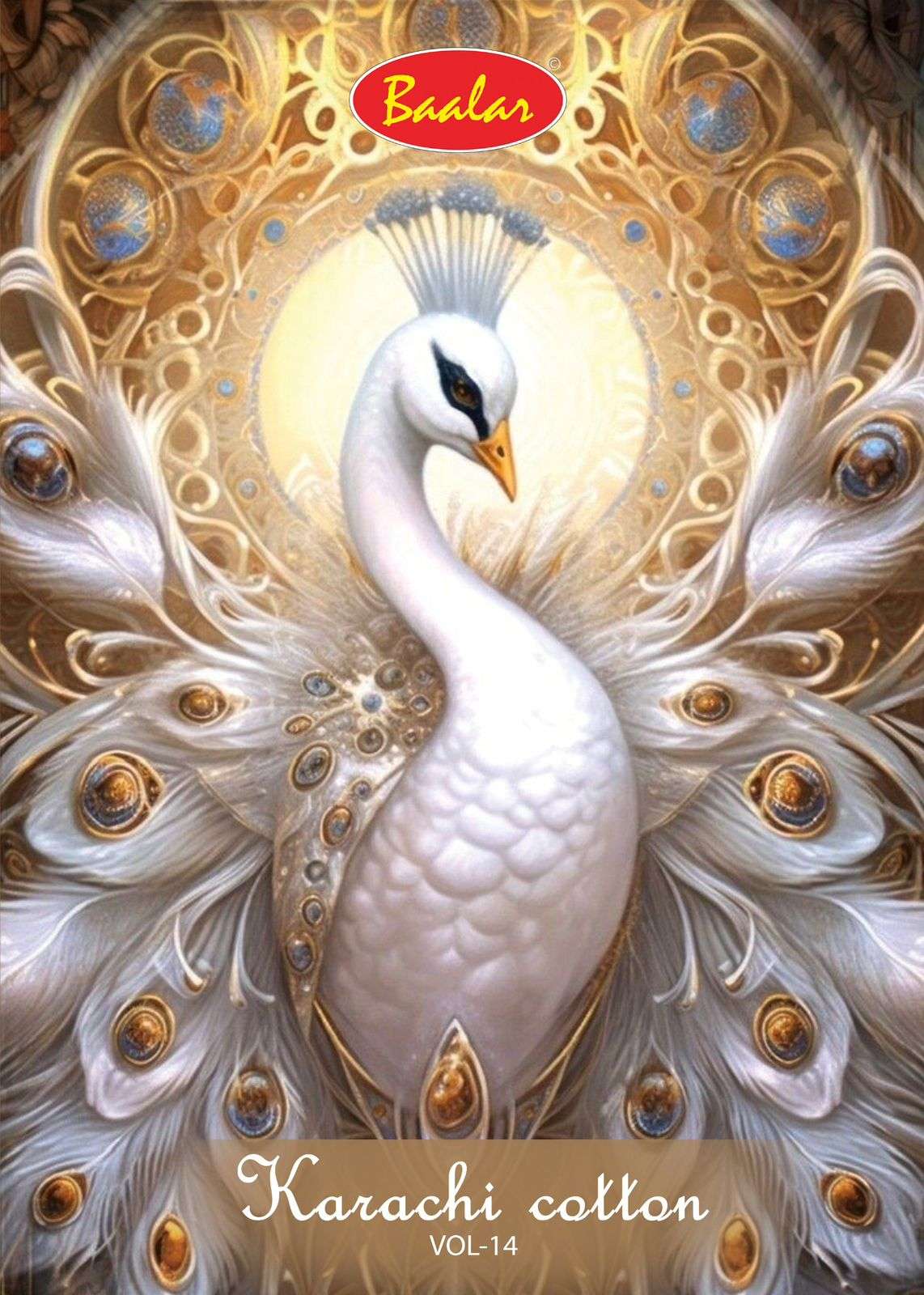 BAALAR KARACHI COTTON VOL 14 LAWN COTTON PRINTED SALWAR SUIT