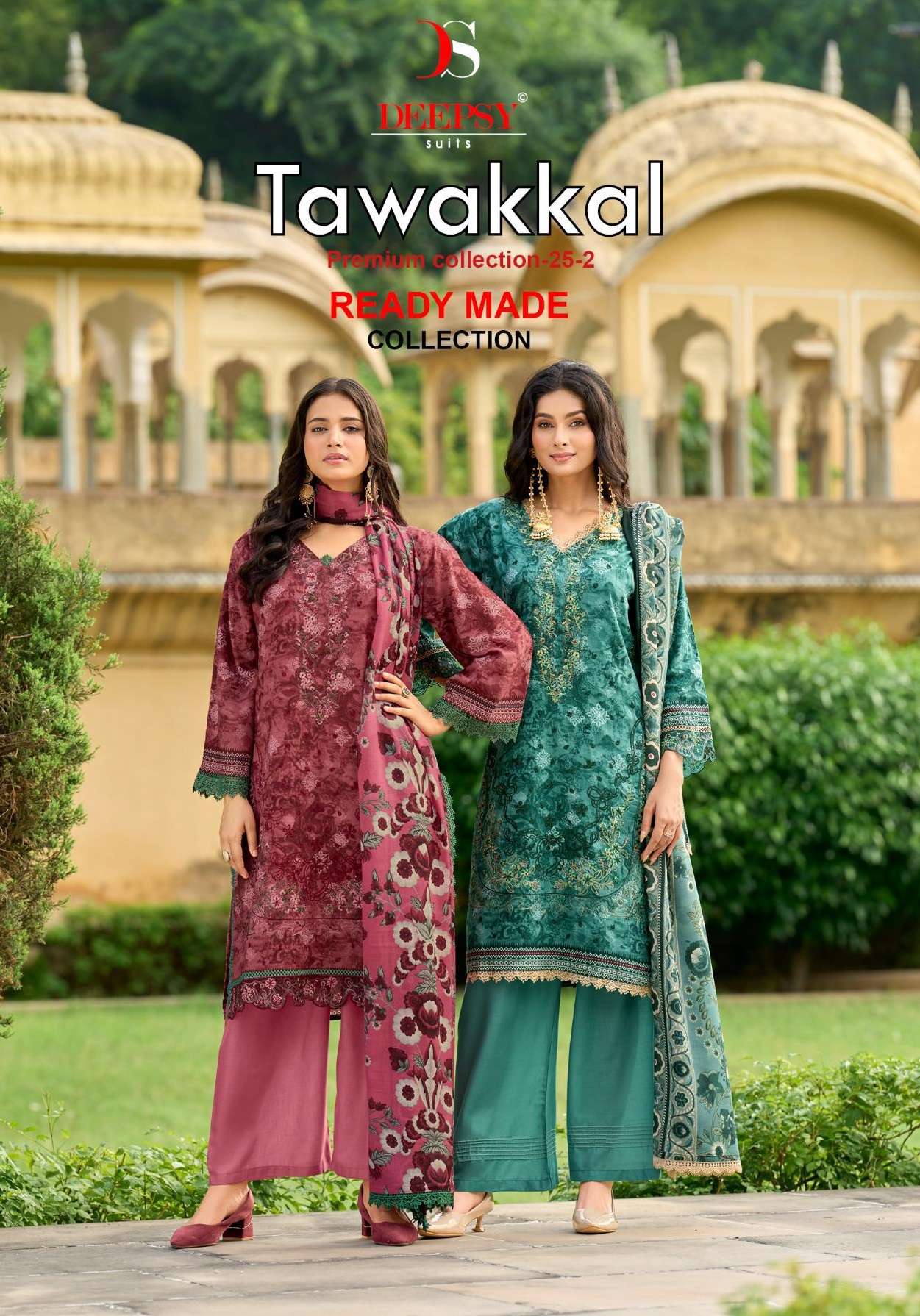 DEEPSY SUITS TAWAKKAL PREMIUM COLLECTION 25 VOL 2 READY MADE COLLECTION 