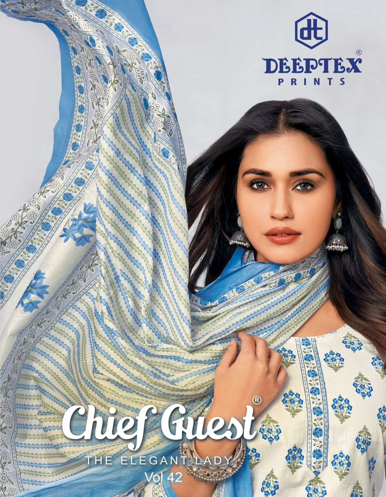 DEEPTEX PRINTS CHIEF GUEST VOL 42 COTTON PRINTED SALWAR SUIT	