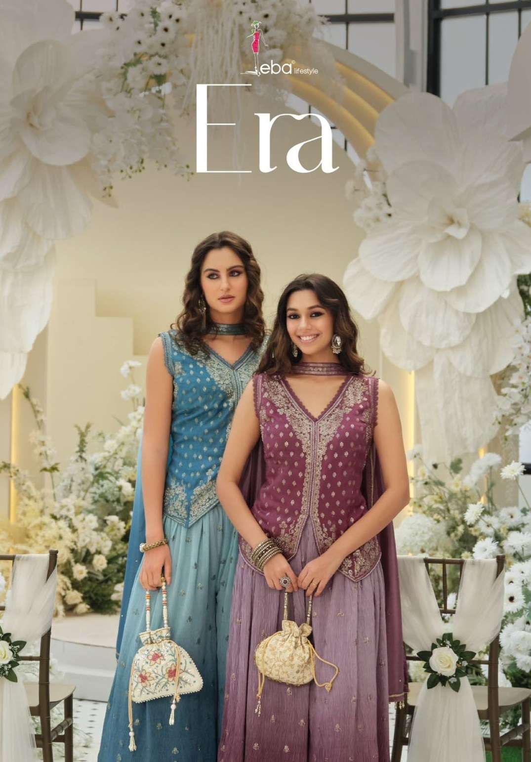 EBA LIFESTYLLE ERA HEAVY DESIGNER PARTY WEAR LADIES SUIT