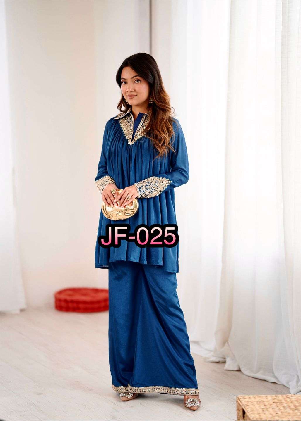 JF 025 FANCY DESIGNER LOOK LADIES CO-ORD SET
