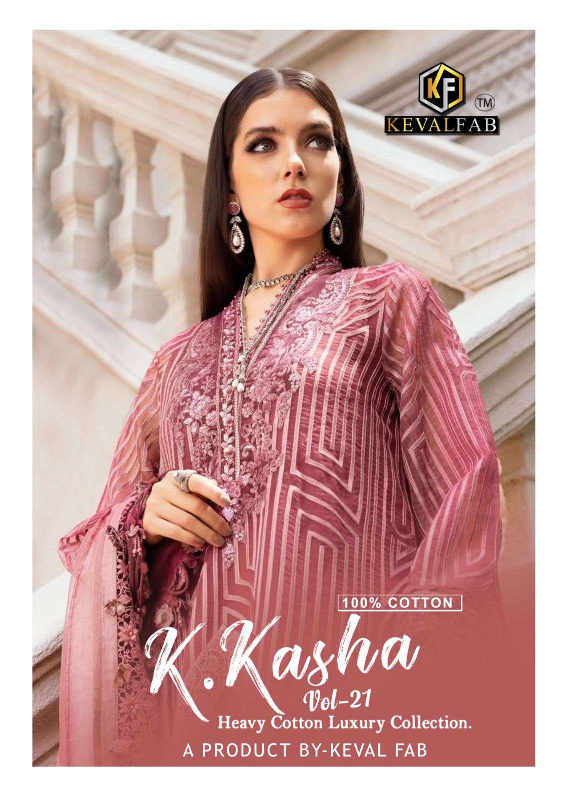 KEVAL FAB K KASHA VOL 21 COTTON DIGITAL PRINT SALWAR SUIT
