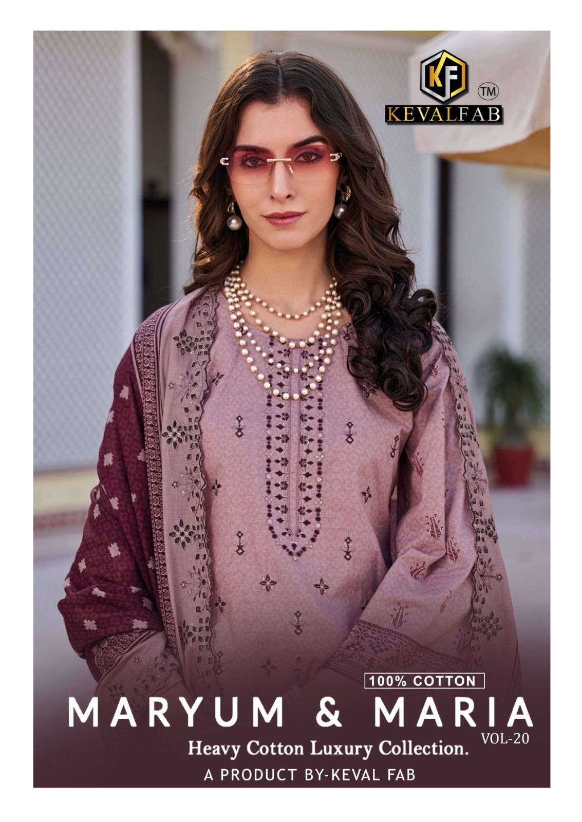 KEVAL FAB MARYUM & MARIA VOL 20 COTTON DIGITAL PRINTS SALWAR SUIT