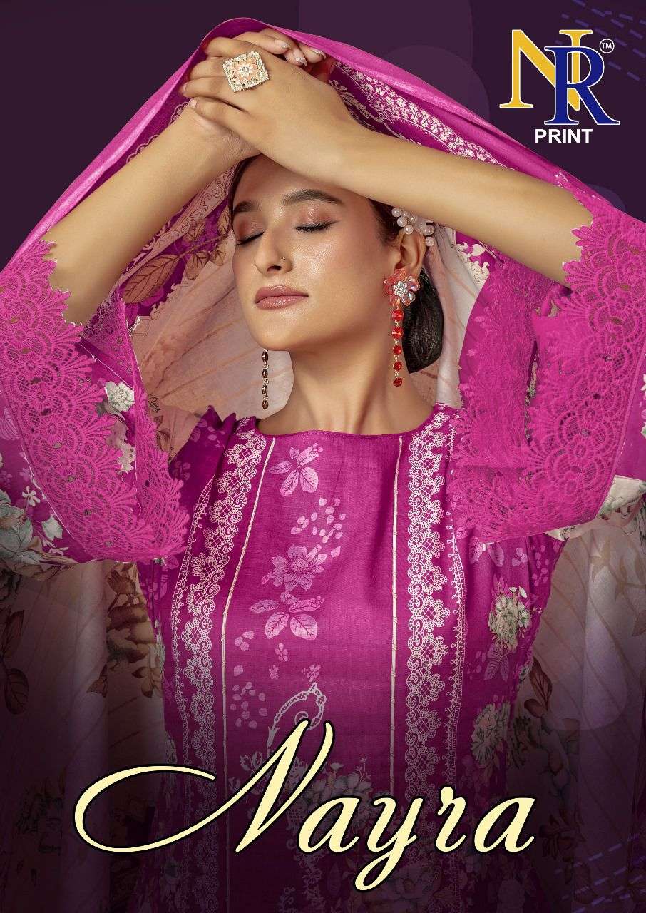 NP PRINT NAYRA VOL 1 LAWN COTTON DIGITAL PRINT SALWAR SUIT