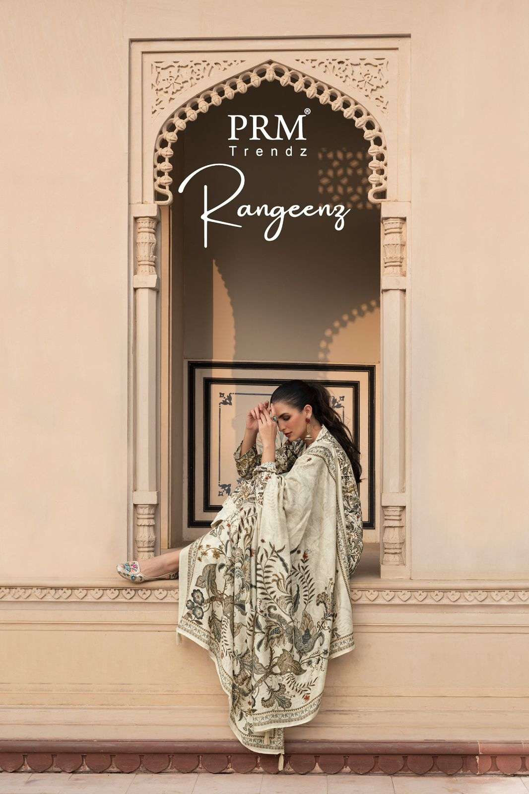 PRM TRENDZ RANGEENZ JAM SILK DIGITAL PRINT WITH FANCY WORK SUIT