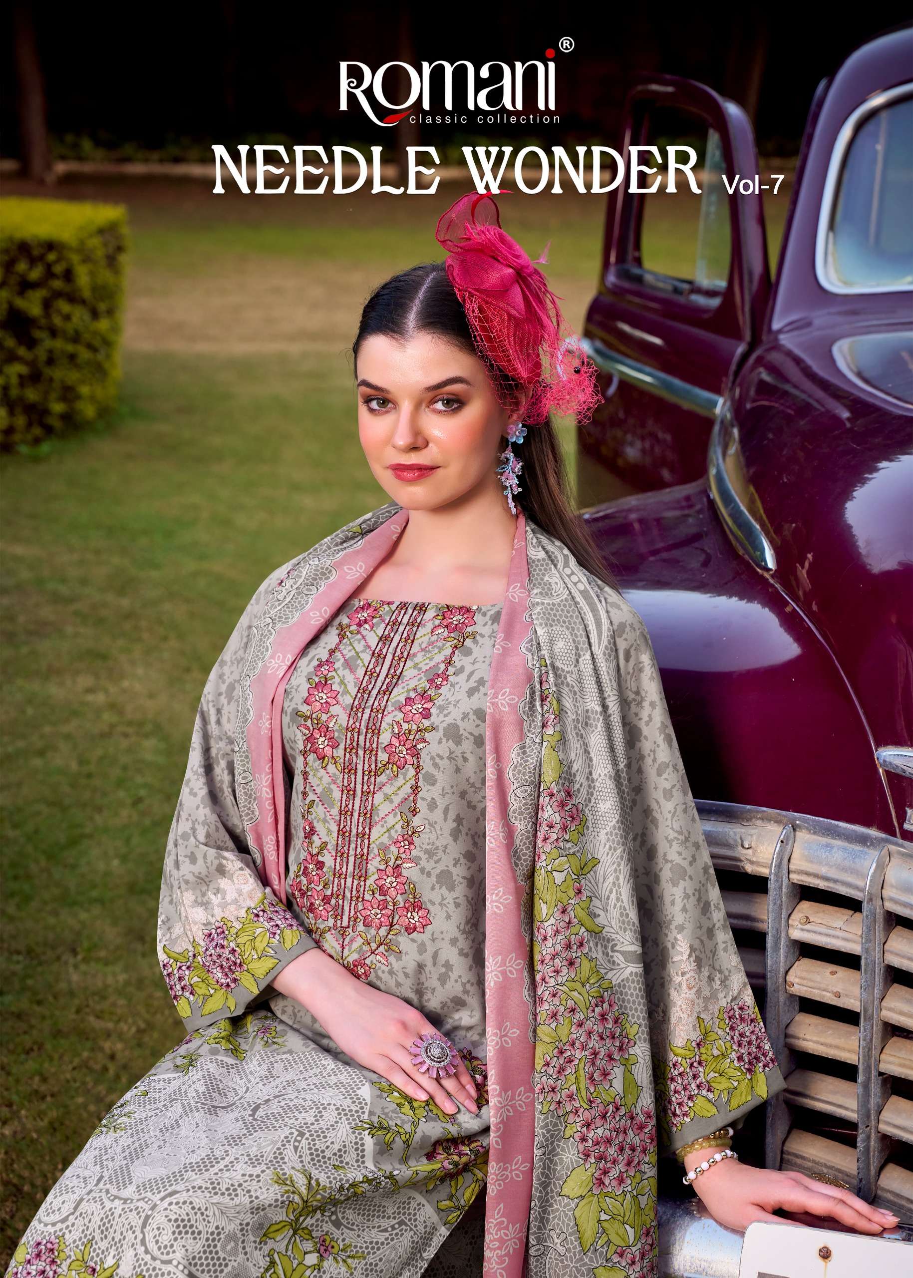 ROMANI NEEDLE WONDER VOL 7 COTTON DIGITAL PRINTS SALWAR SUIT