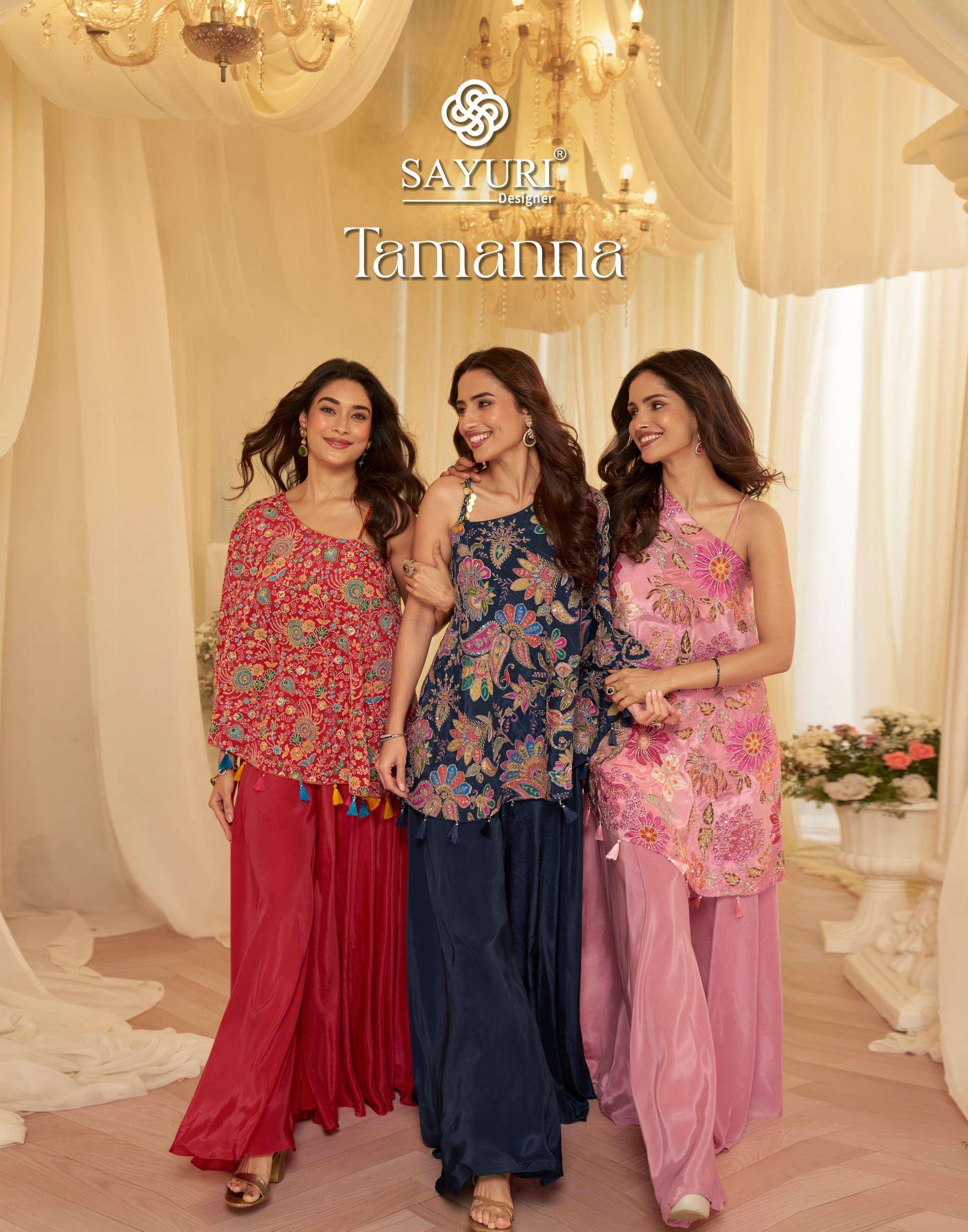 SAYURI DESIGNER TAMANNA VISCOSE DESIGNER PARTY WEAR LADIES SUIT