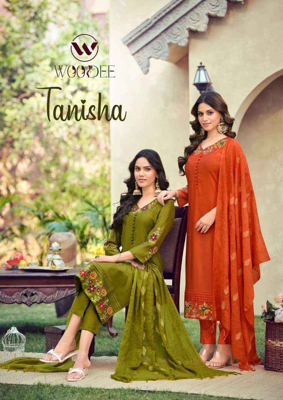 WOODEE TANISHA VISCOSE FANCY WORKS LADIES 3PIECE SET COLLECTION 