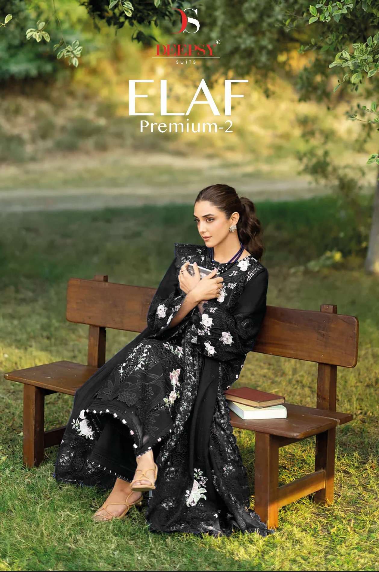 DEEPSY SUITS ELAF PREMIUM LUXURY LAWN COLLECTION VOL 2 COTTON EMBROIDERY DESIGNER WORK SUIT
