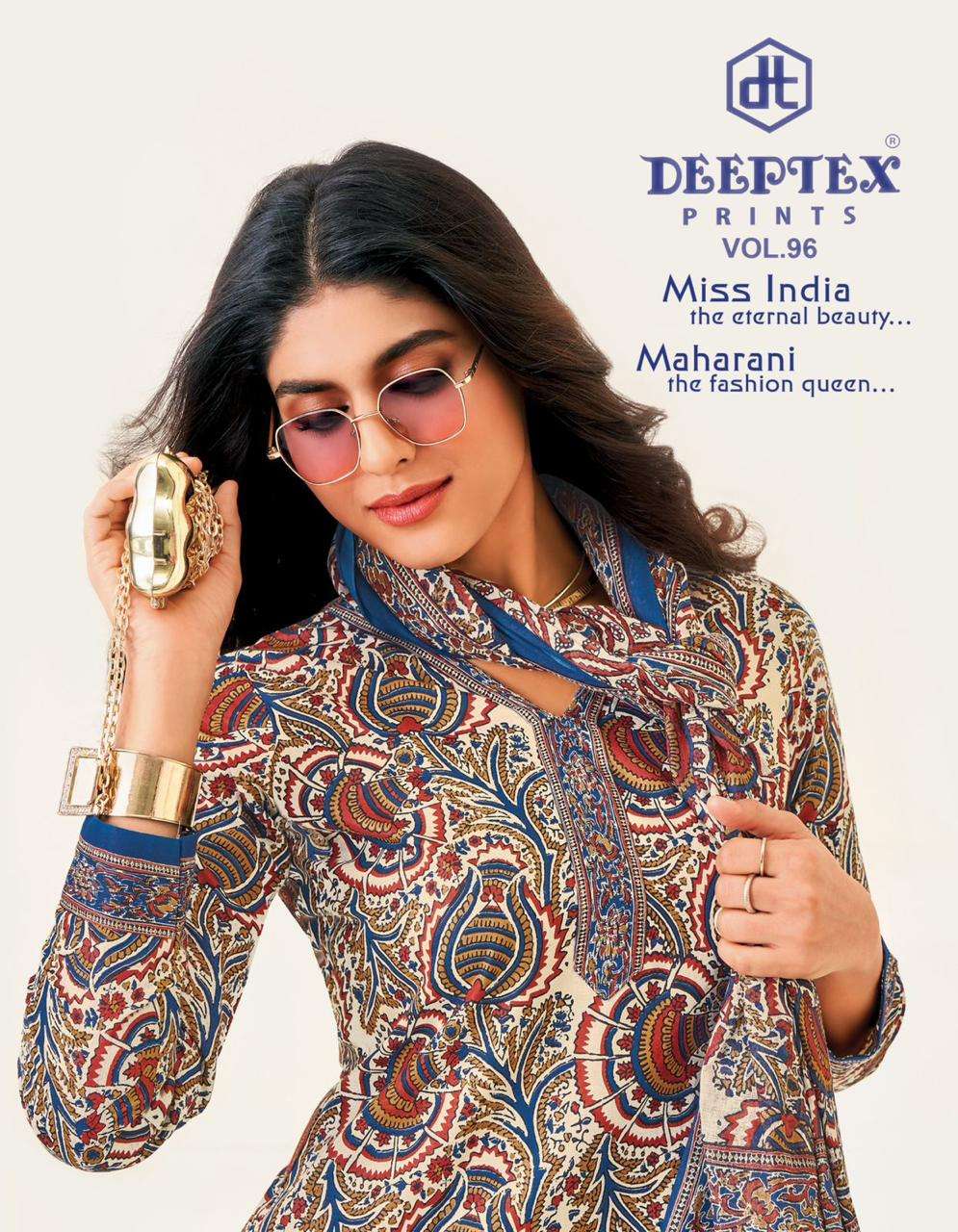 DEEPTEX PRINTS MISS INDIA VOL 96 COTTON PRINTED LADIES SALWAR SUIT	