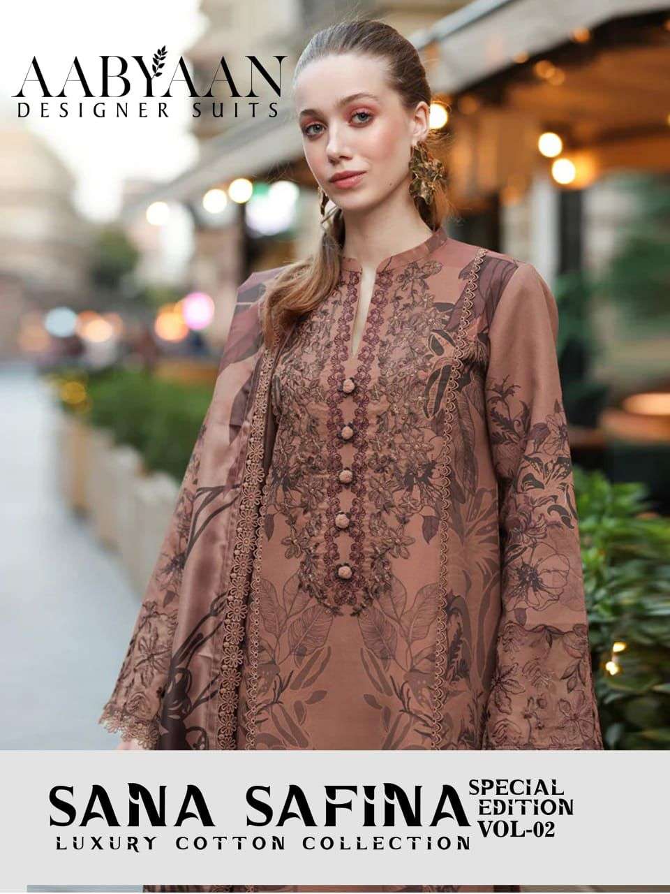 VANISKA FIVE STAR VOL 3 SILK FANCY WORKS LADIES KURTI 	