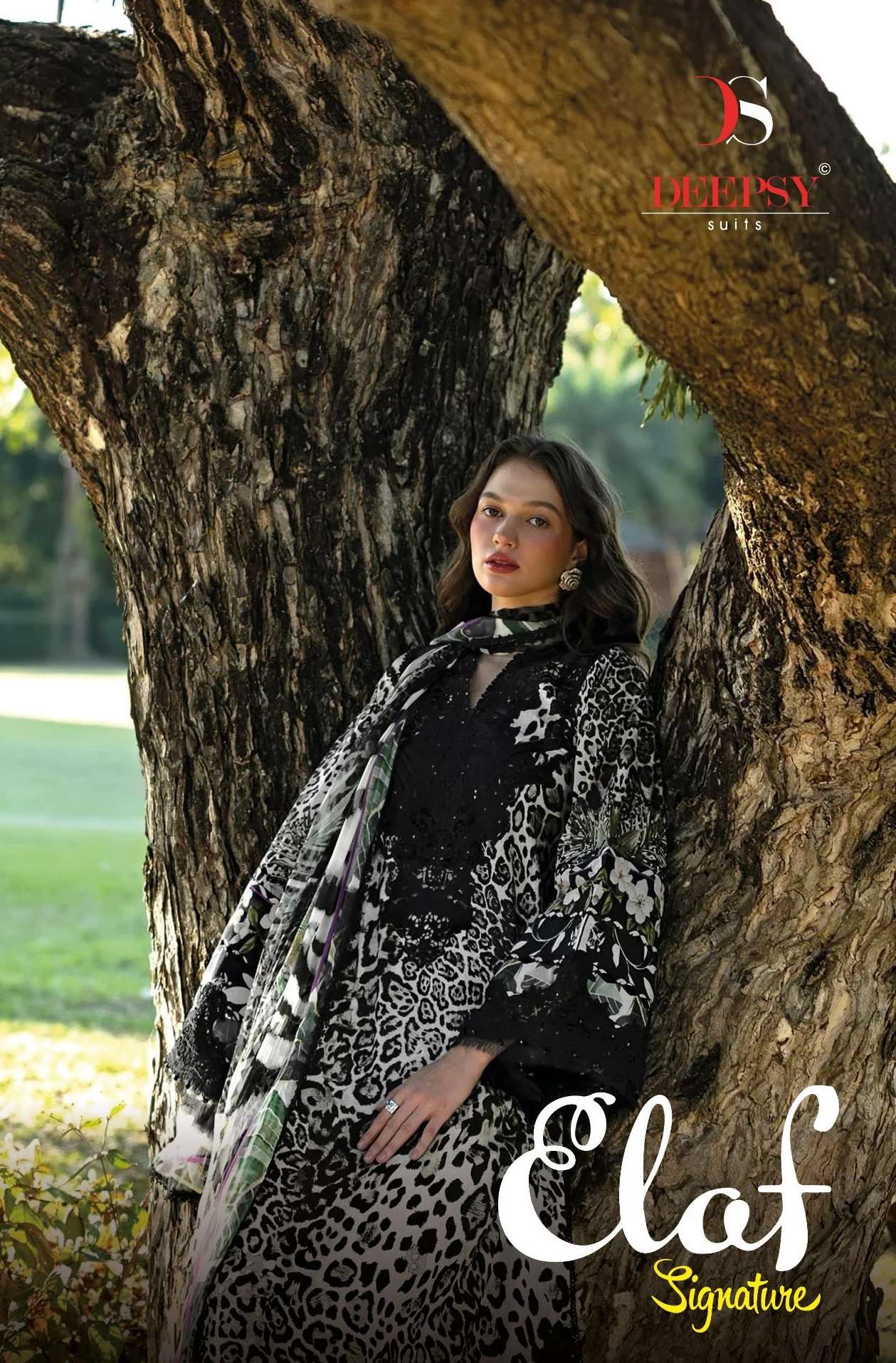 DEEPSY SUITS ELAF SIGNATURE VOL 1 COTTON HEAVY PATCH EMBROIDERY WORK SUIT