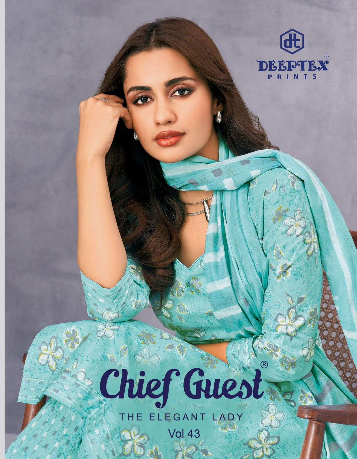 DEEPTEX PRINTS CHIEF GUEST VOL 43 COTTON PRINTED SALWAR SUIT	