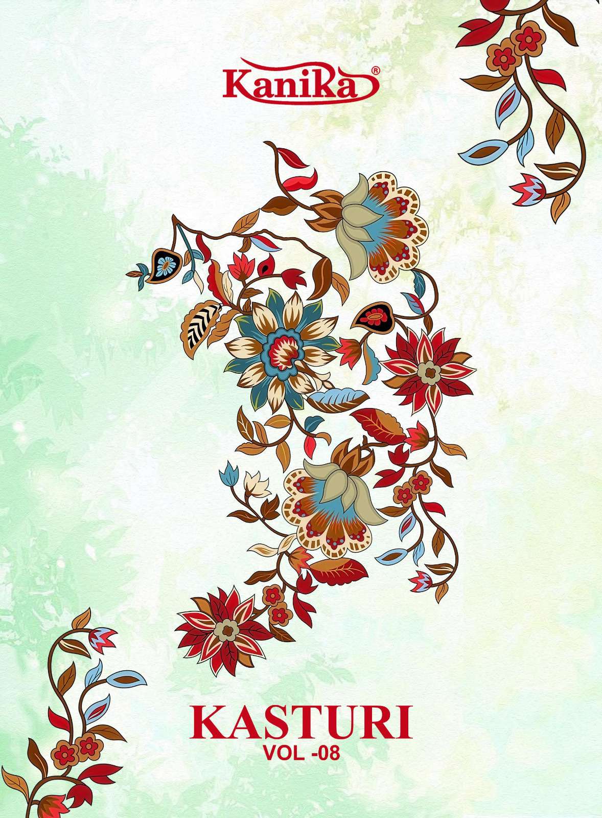 KANIKA KASTURI VOL 8 COTTON PRINTED READY MADE PATIYALA SUIT