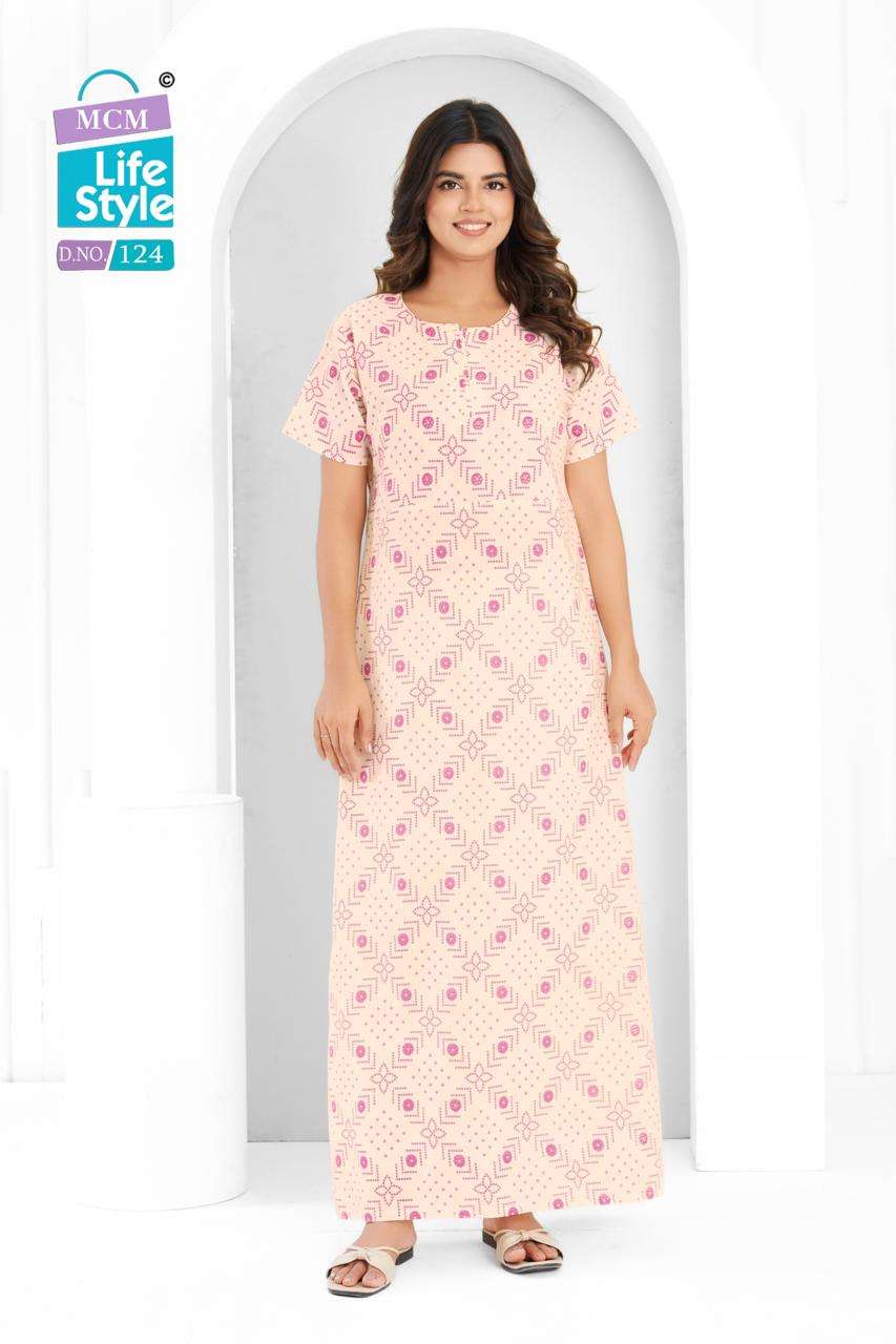 MCM LIFESTYLE NIGHTY COLLECTION COTTON PRINTED NIGHT WEAR COLLECTION 