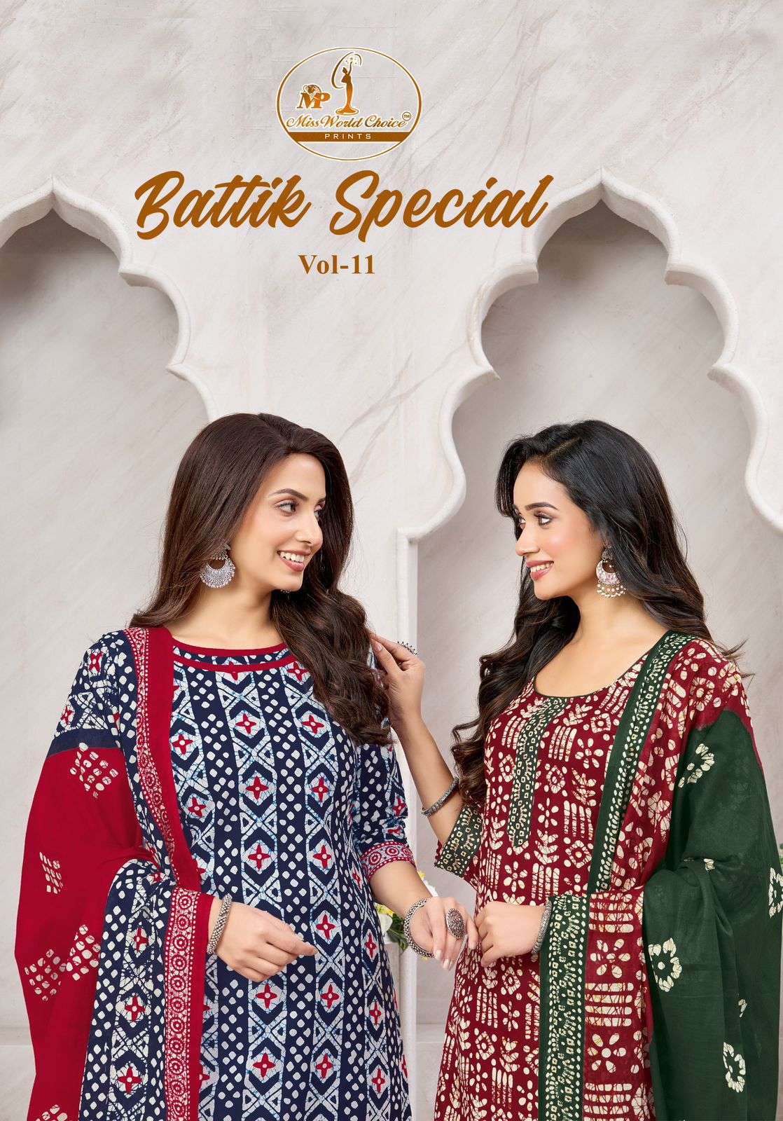MISS WORLD CHOICE BATIK SPECIAL VOL 11 COTTON PRINTED PATIYALA SALWAR SUIT