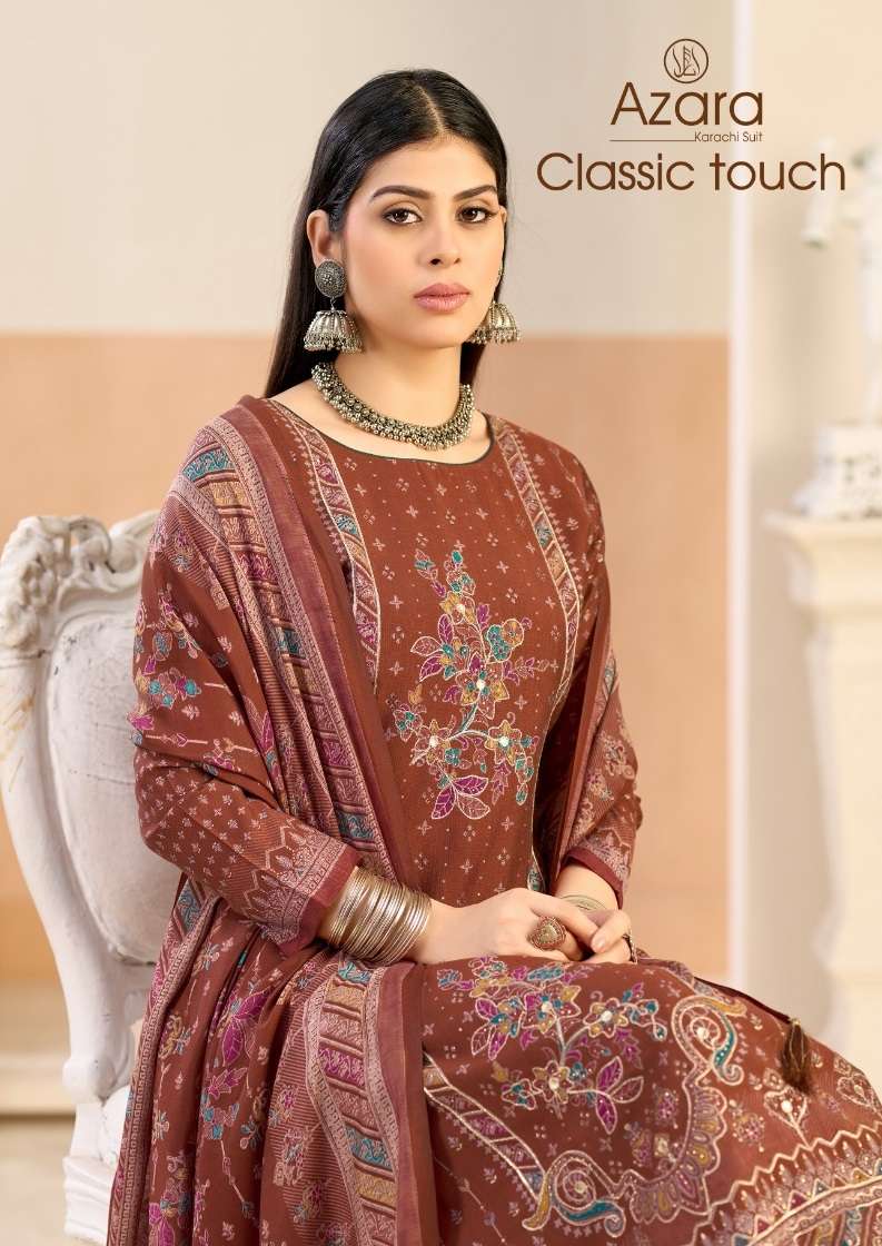 RADHIKA FASHION AZARA CLASSIC TOUCH VISCOSE FANCY WORKS LADIES SUIT