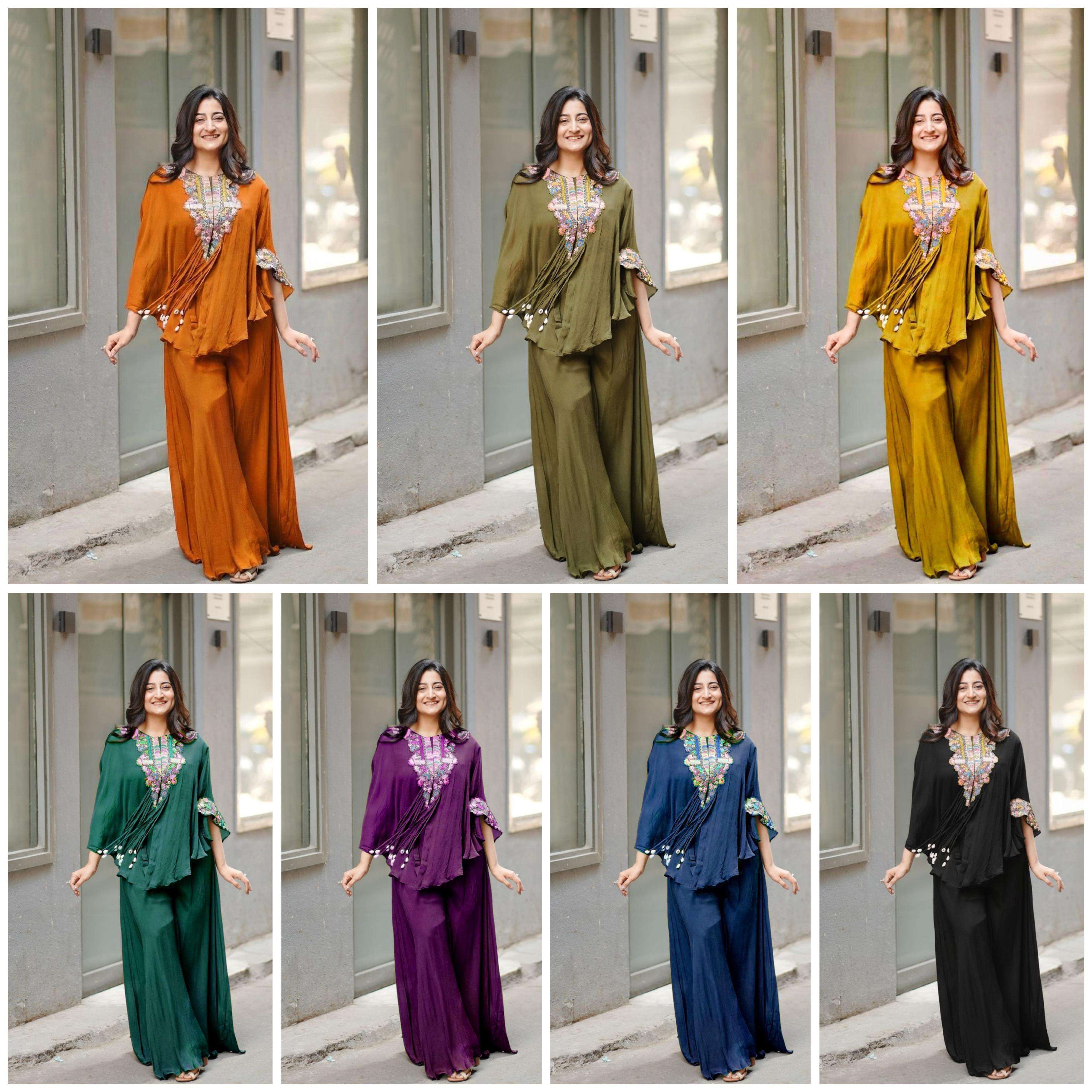 BE 349 THREE PIECE INDO WESTERN WEAR COLLECTION 